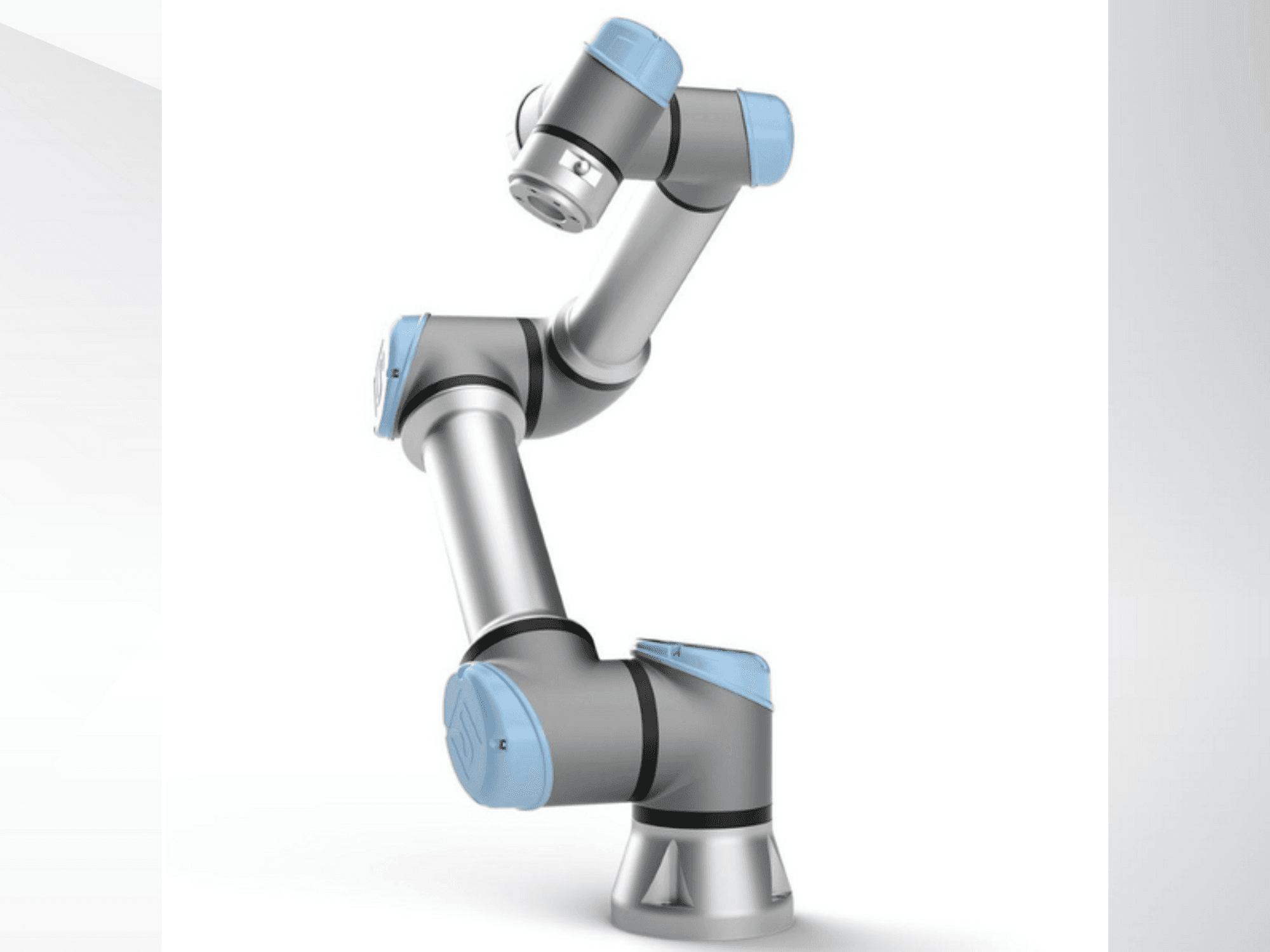 Koneen Universal Robots UR-3e etunäkymä