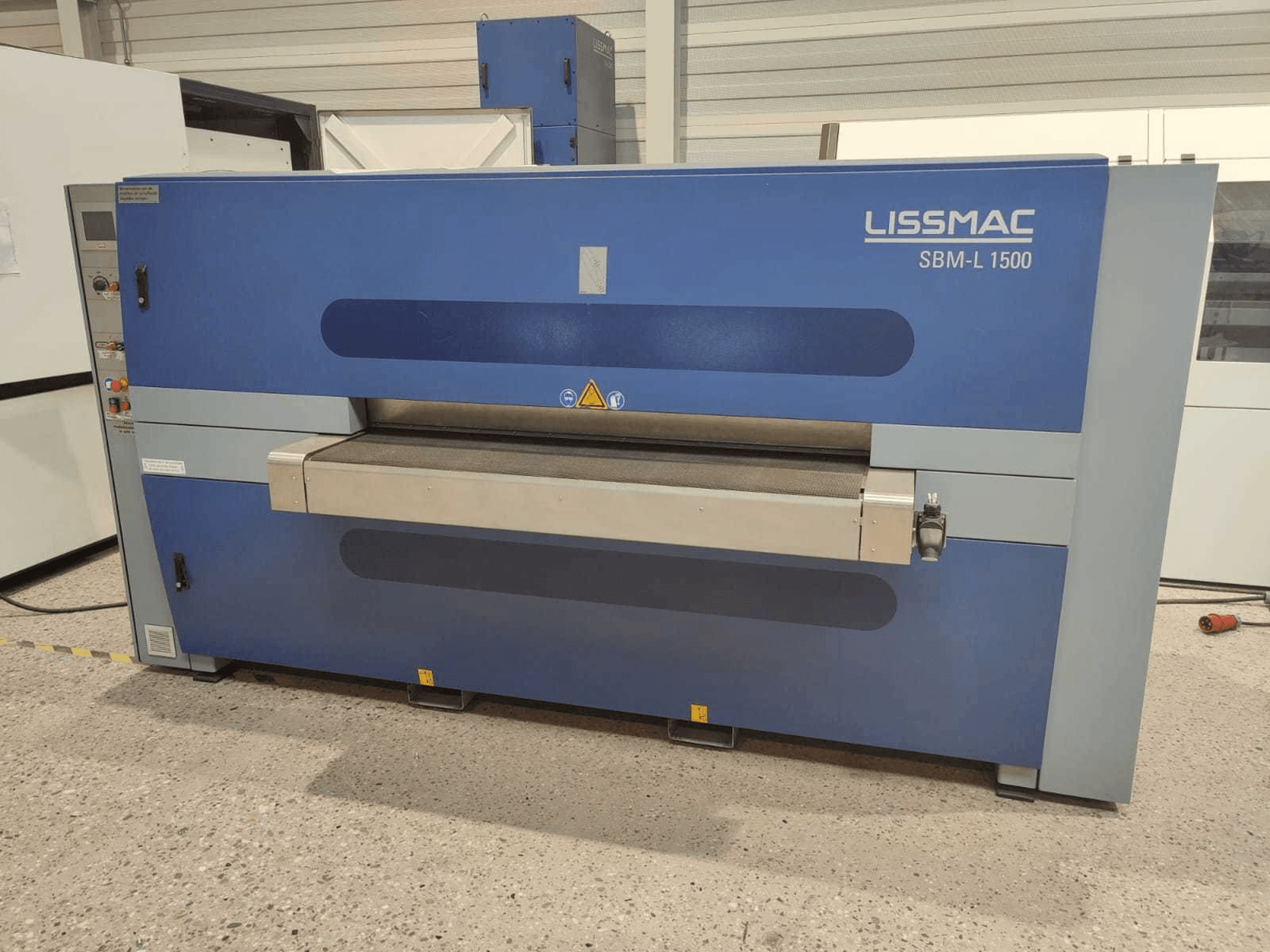 Koneen LISSMAC SBM-L 1500 G1S2 etunäkymä