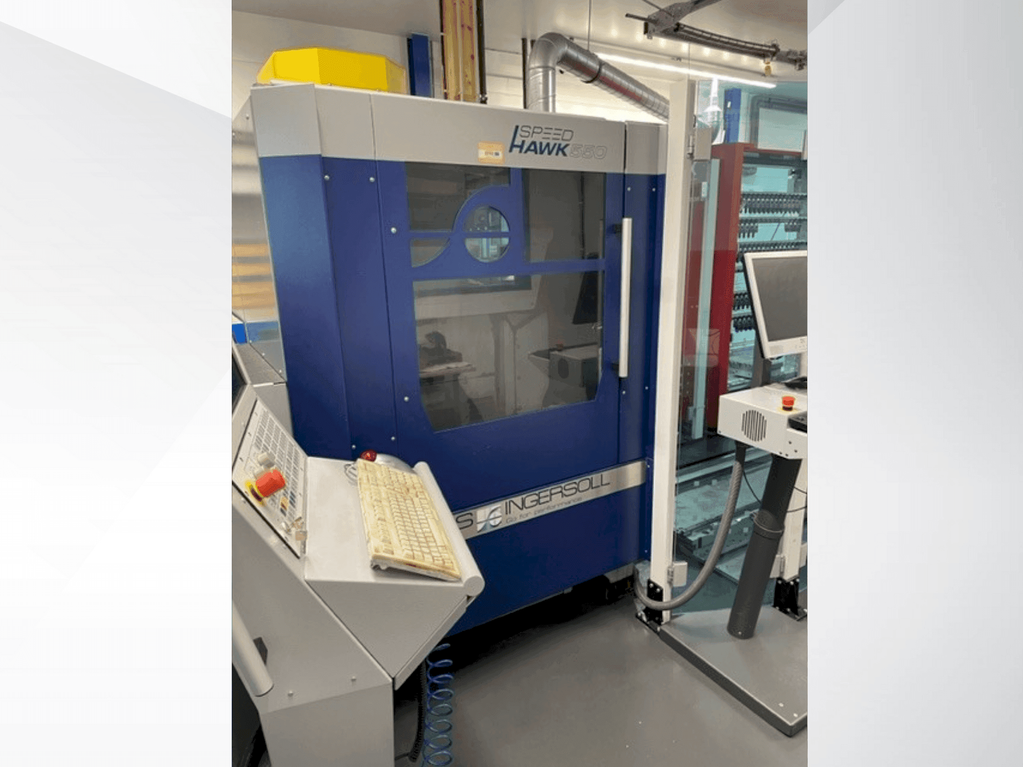 Koneen OPS INGERSOLL SPEED HAWK 550 etunäkymä