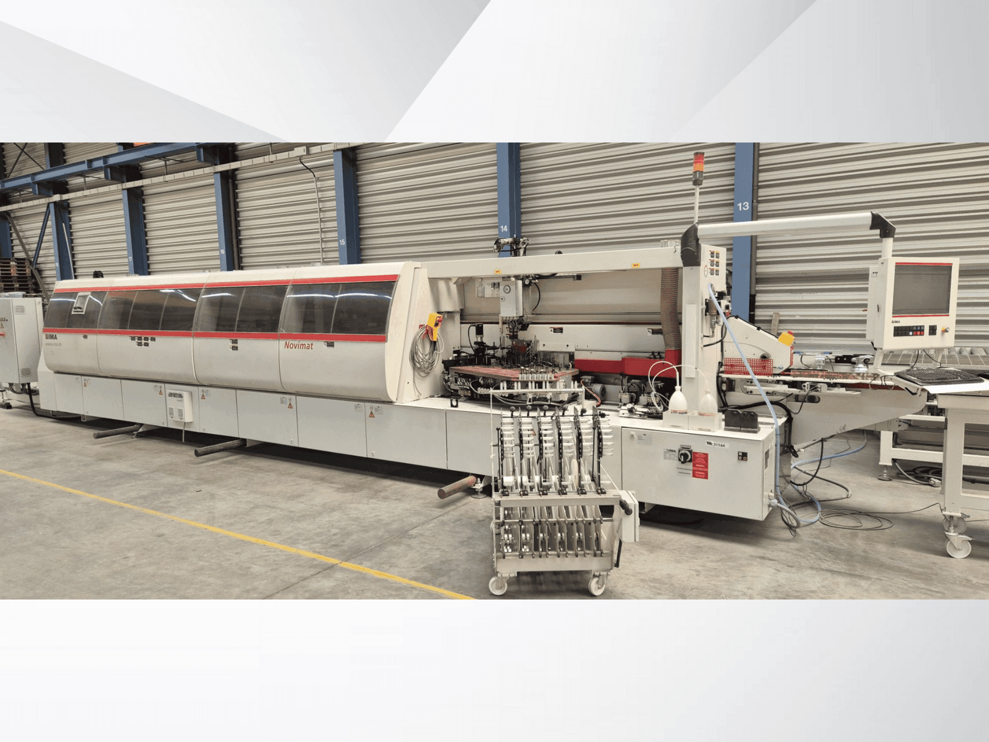 Koneen IMA Novimat Concept / I / G80 / 440 / R3 etunäkymä