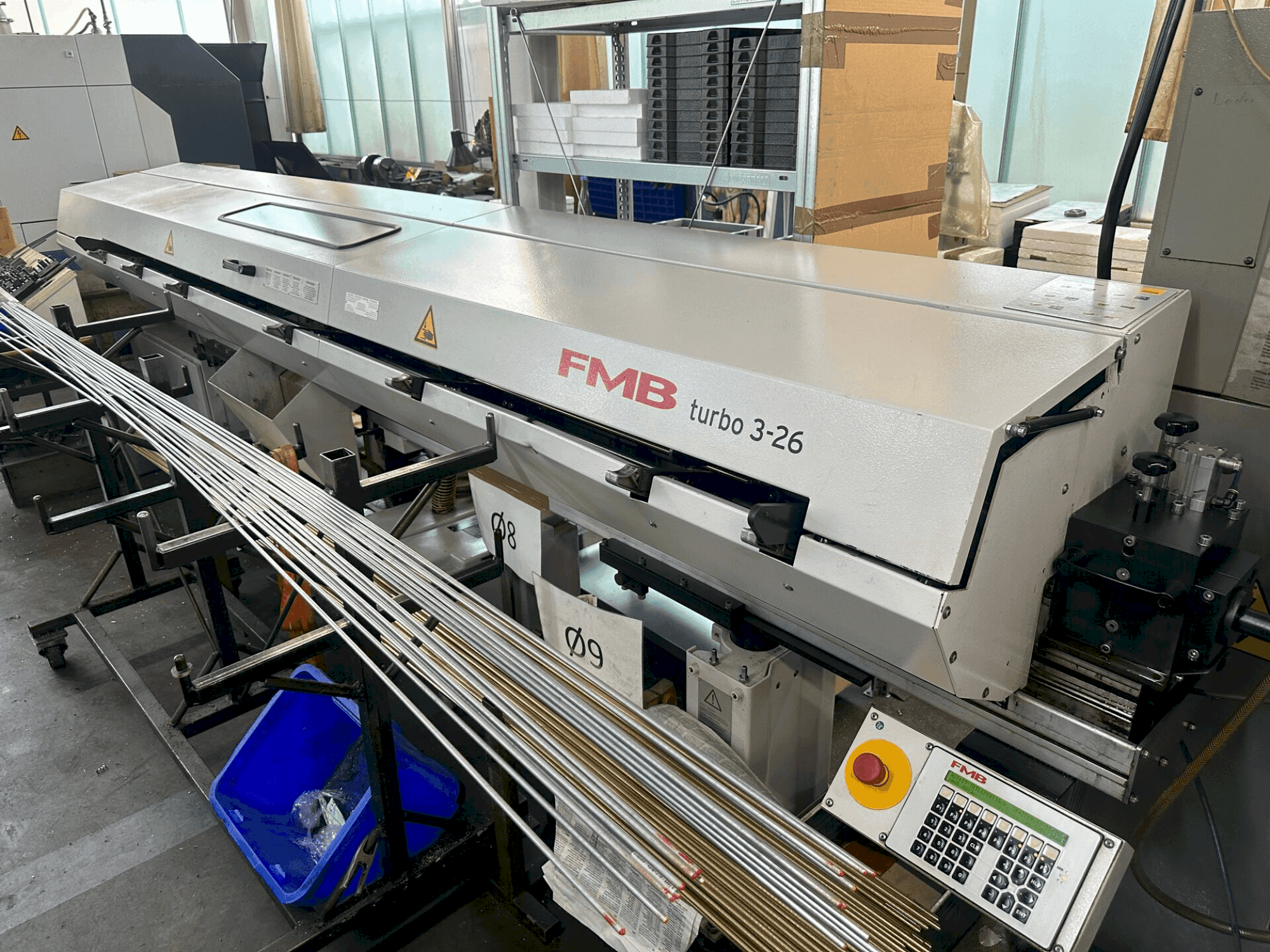 Koneen Gildemeister GLD 25 etunäkymä