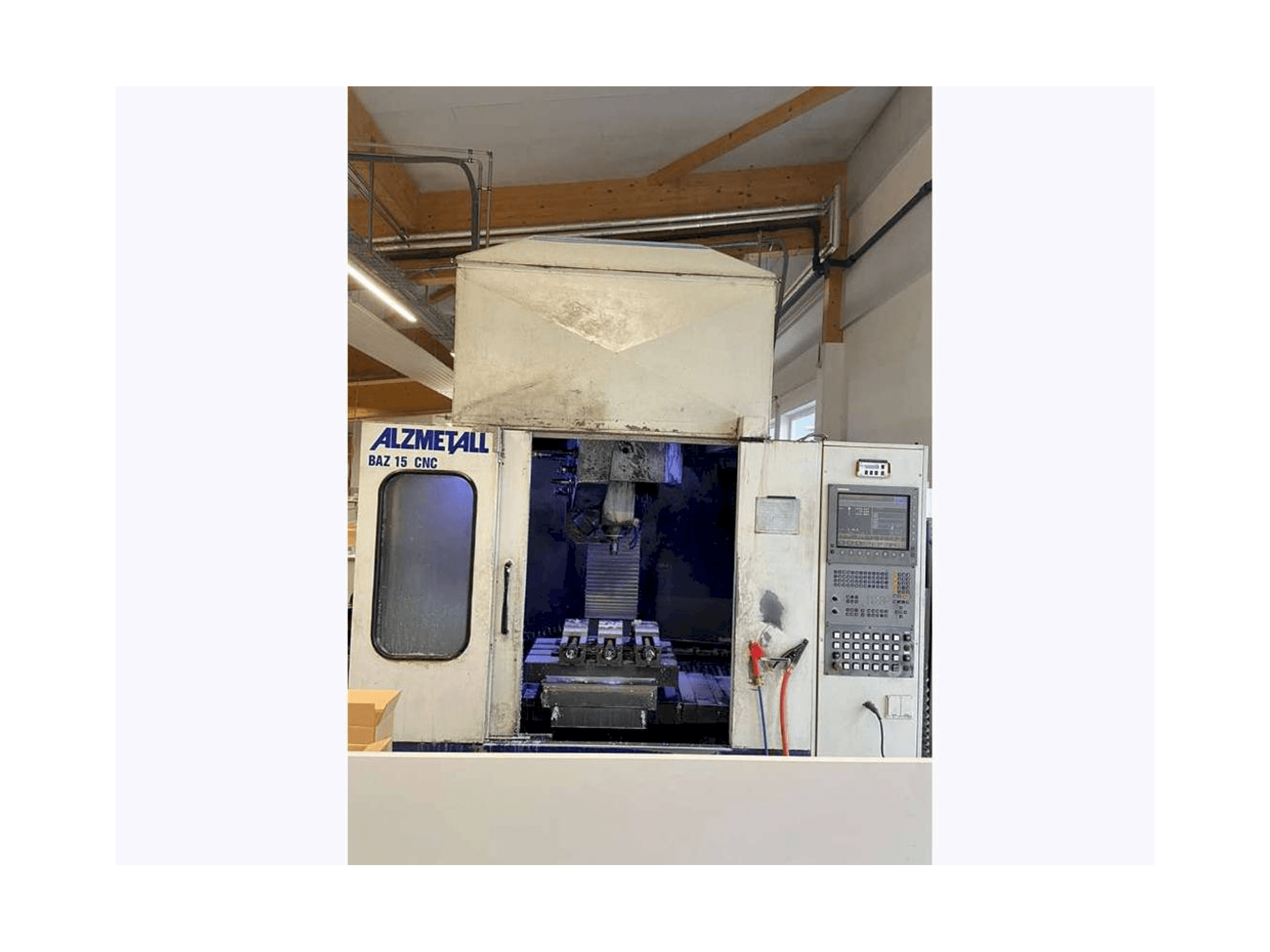 Koneen Alzmetall CNC BAZ 15 etunäkymä