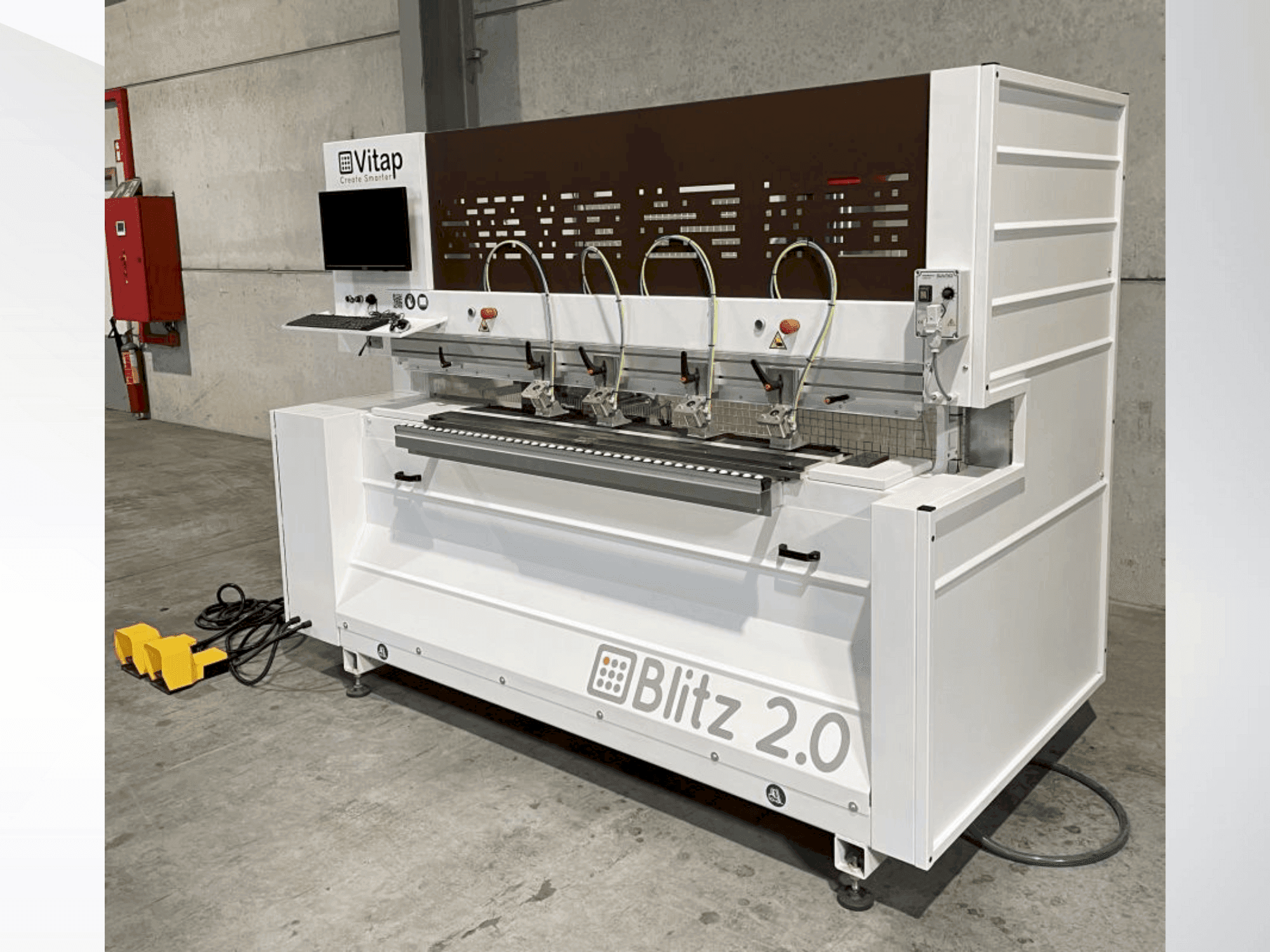 Koneen VITAP BLITZ 2.0 etunäkymä