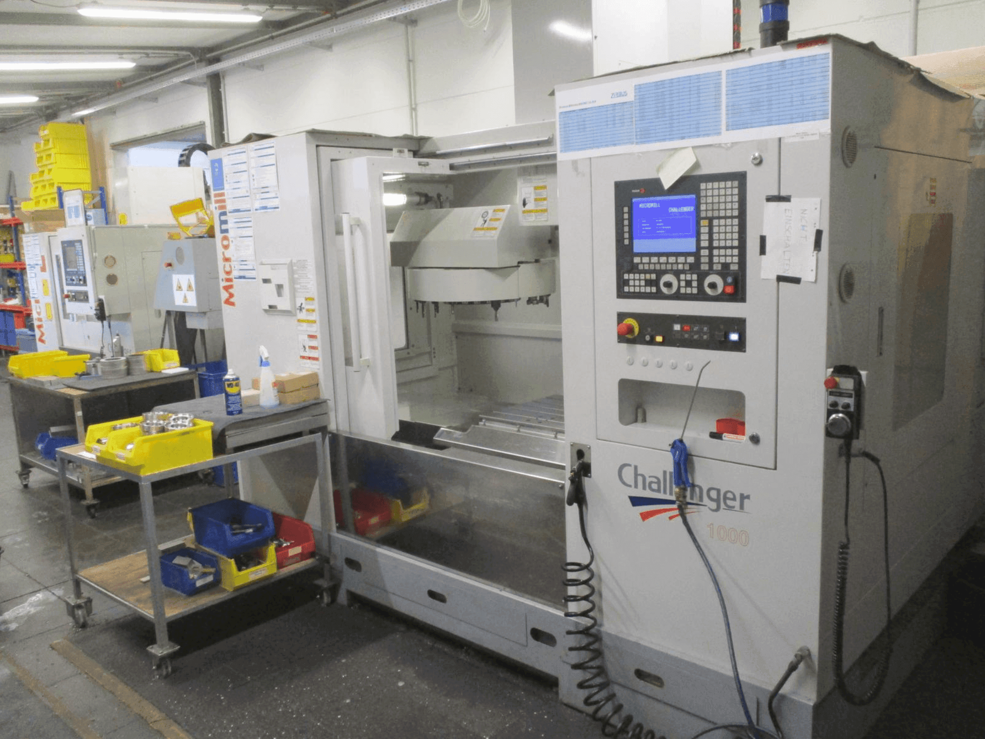 Koneen BUFFALO Micromill Challenger MM-1000 etunäkymä