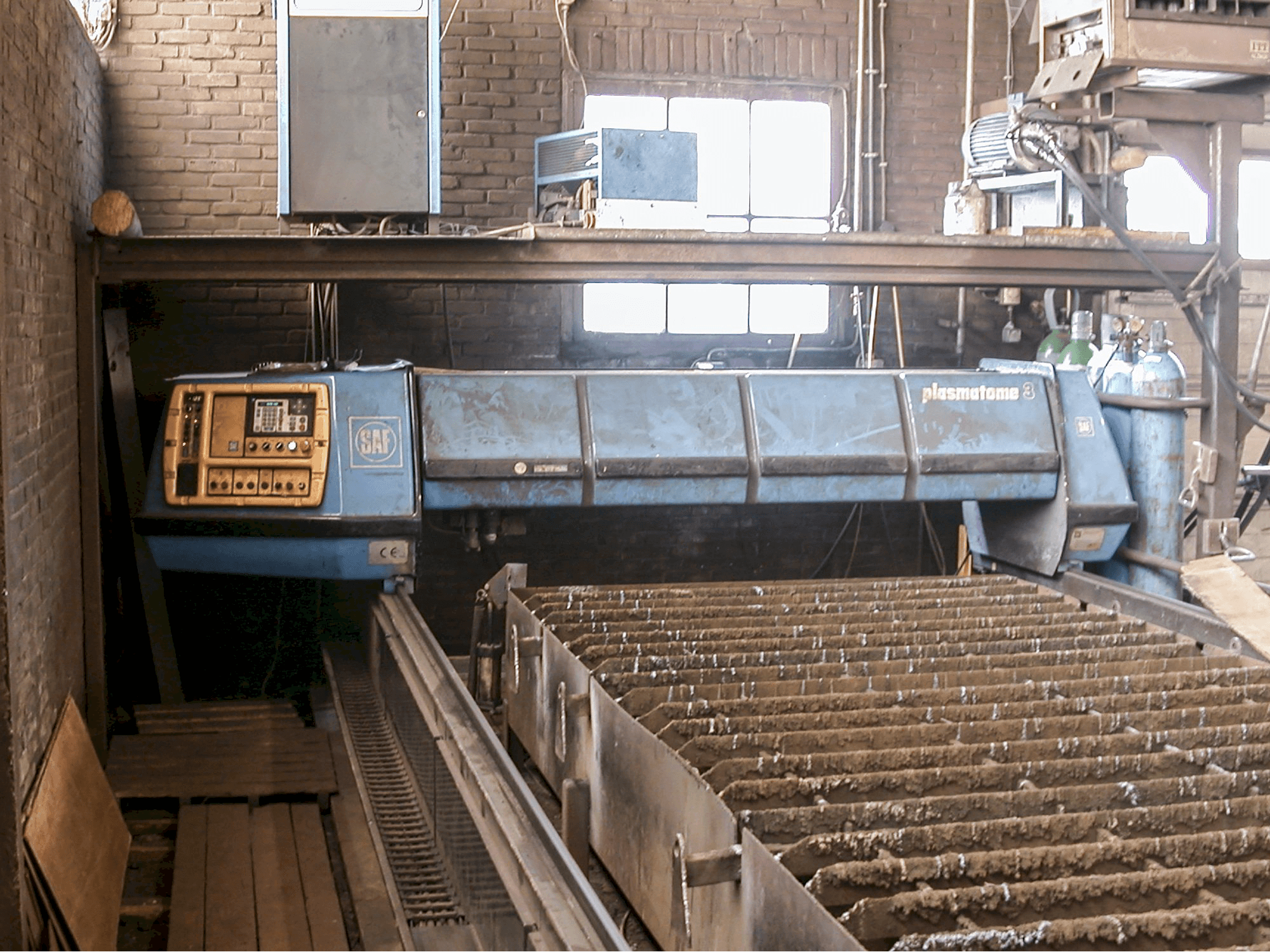 Koneen SAF etunäkymä PLASMATOME 3