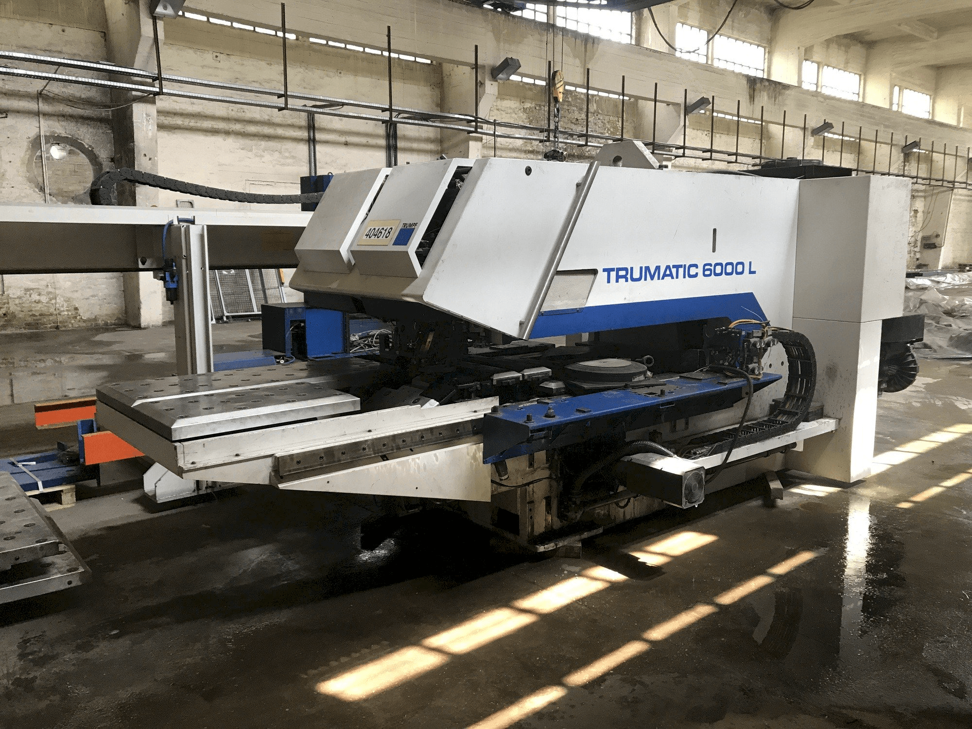 Koneen Trumpf TRUMATIC 6000 L (2002) etunäkymä