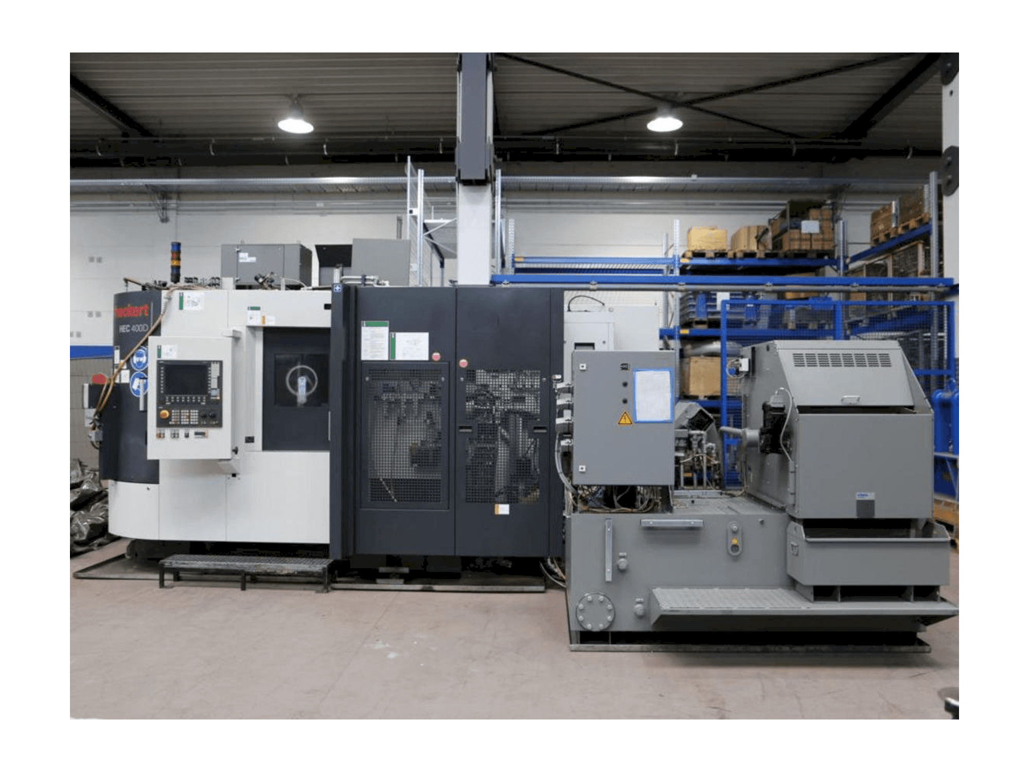 Koneen Heckert HEC 400D etunäkymä