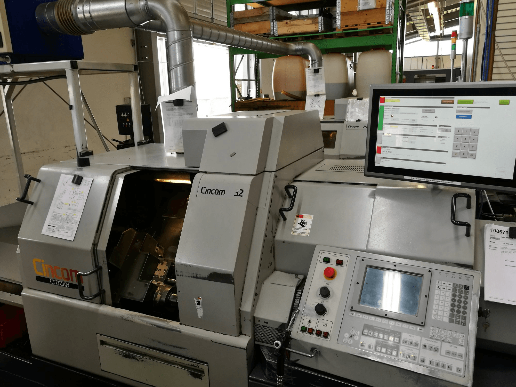 Koneen CITIZEN etunäkymä CINCOM L32