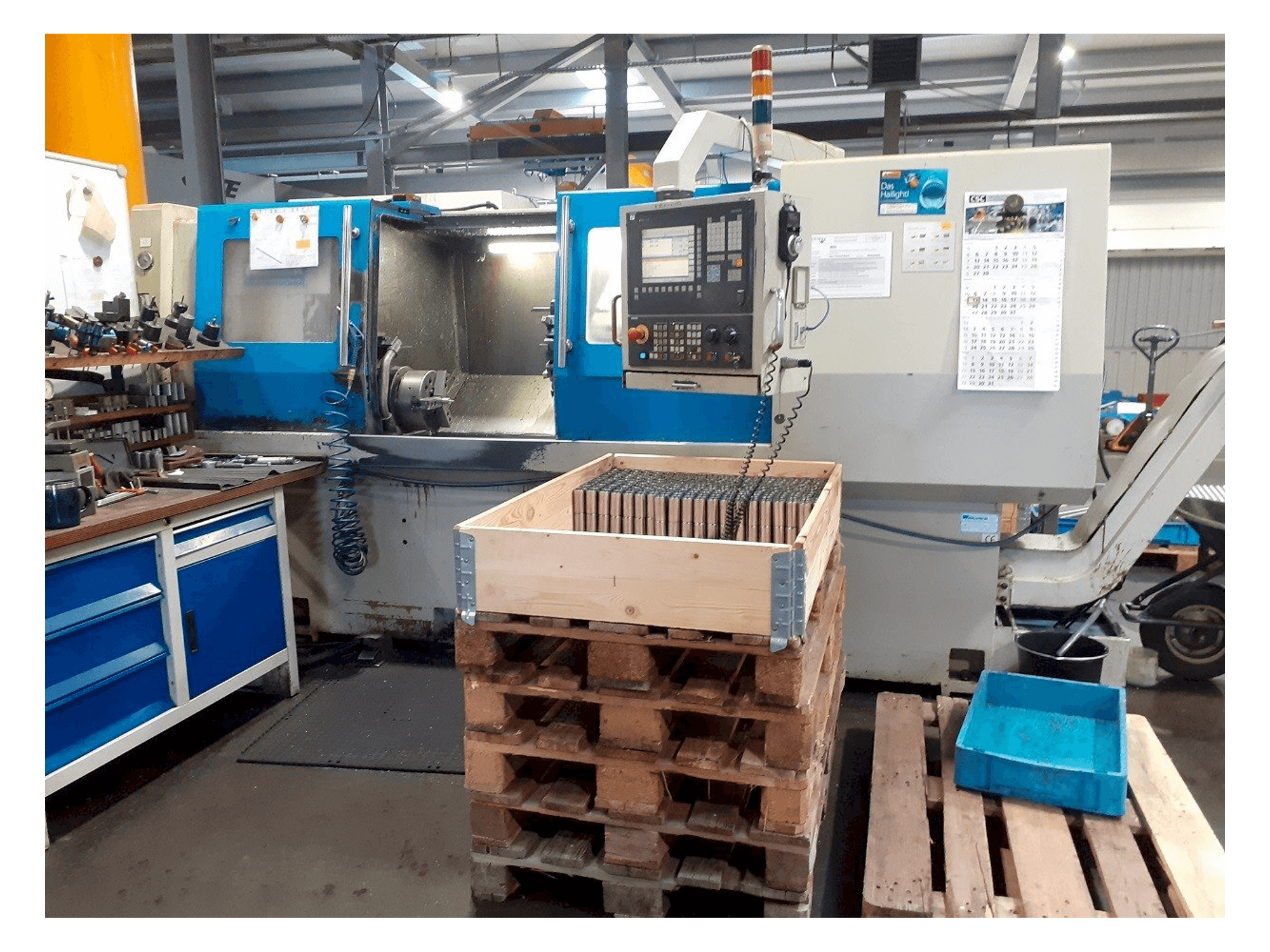 Koneen WAGNER Siemens WDS 560x1250 etunäkymä