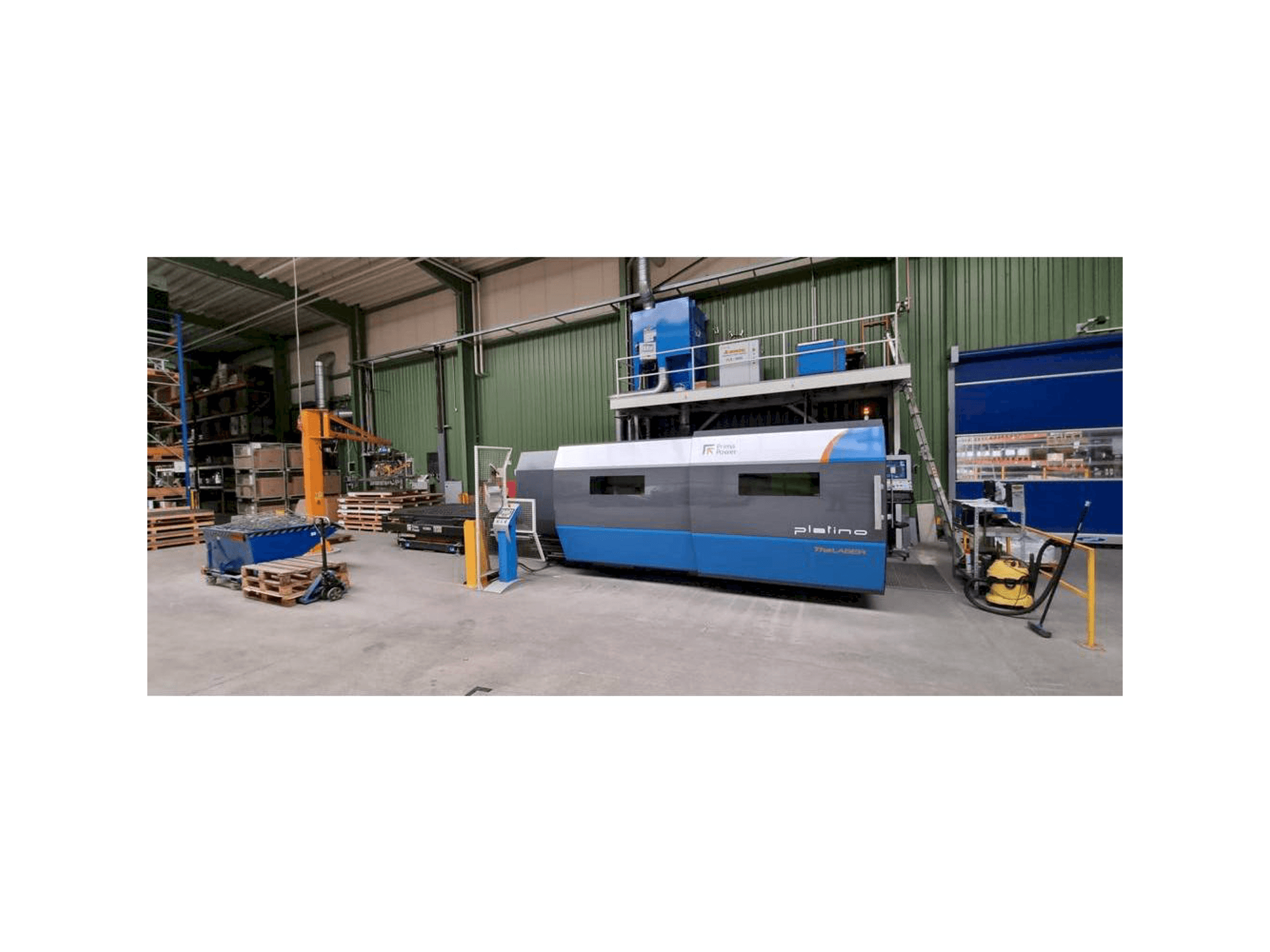 Koneen Prima Power Platino Fiber etunäkymä