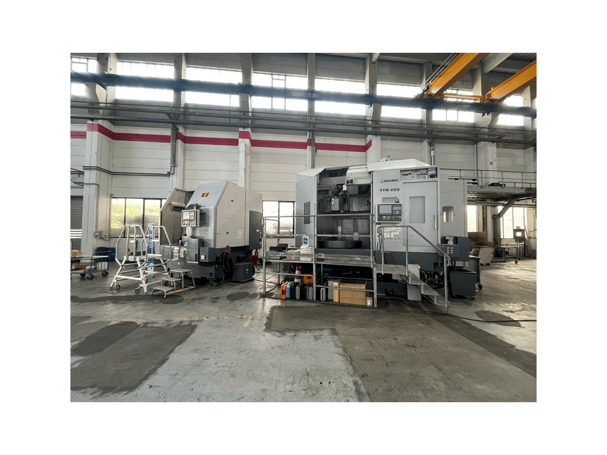 Koneen Okuma VTM-200 1ST etunäkymä