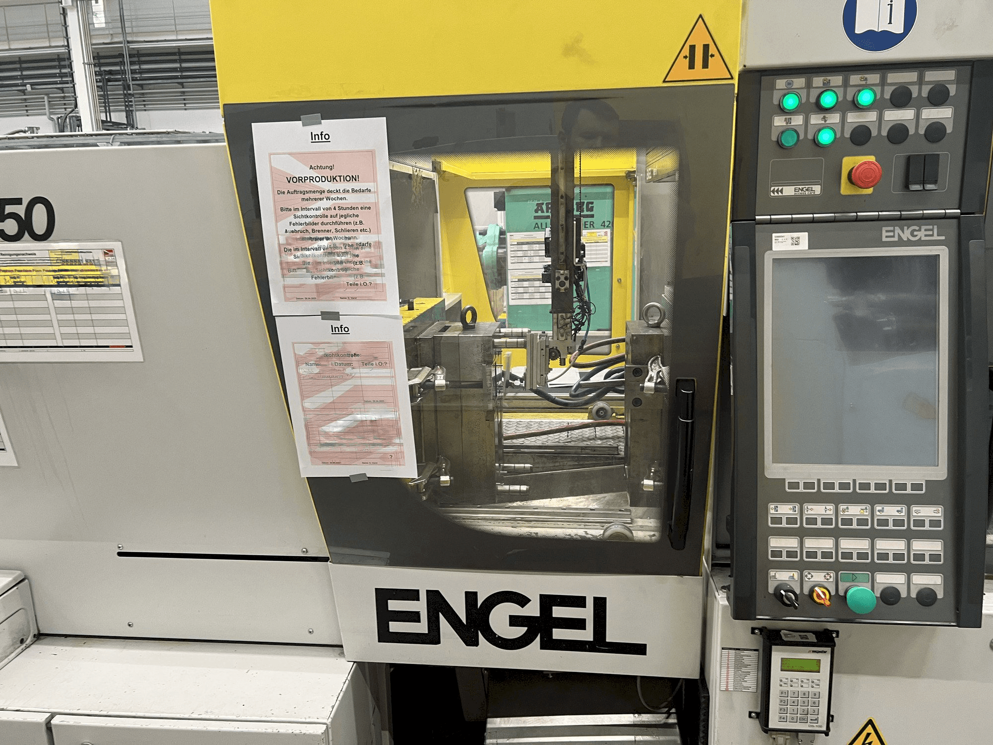 Koneen Engel Victory 200/50 etunäkymä