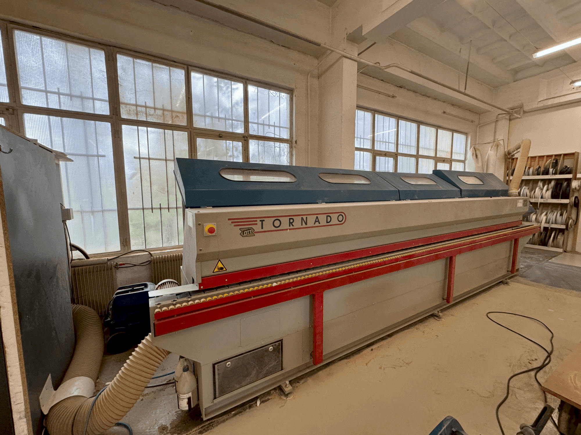 Koneen OTT Tornado etunäkymä