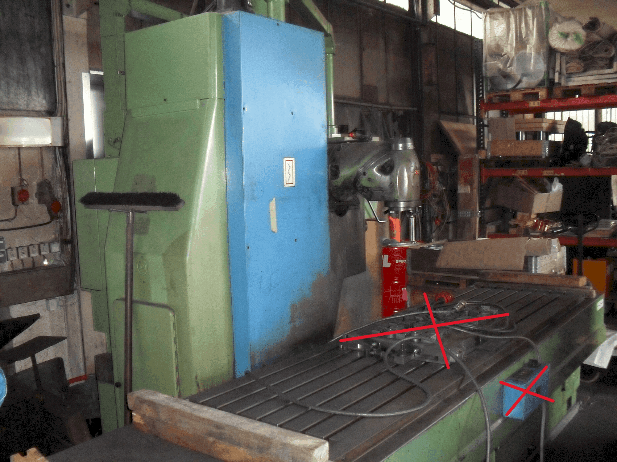 Koneen SACHMAN RP 3 etunäkymä