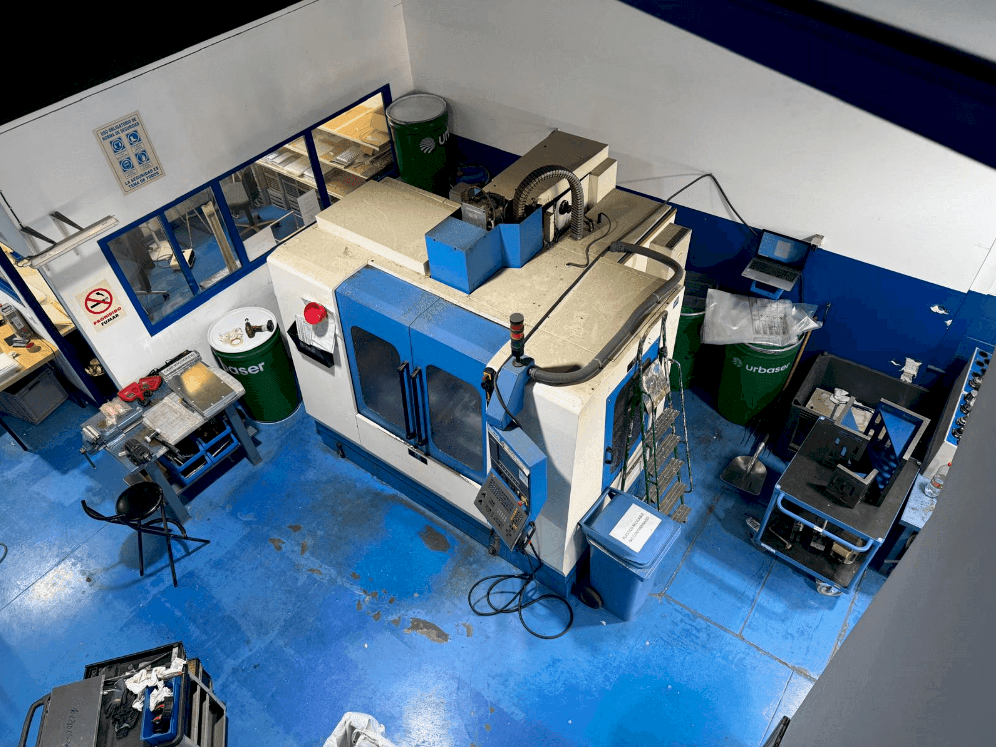 Koneen LAGUN GVC 1000 etunäkymä