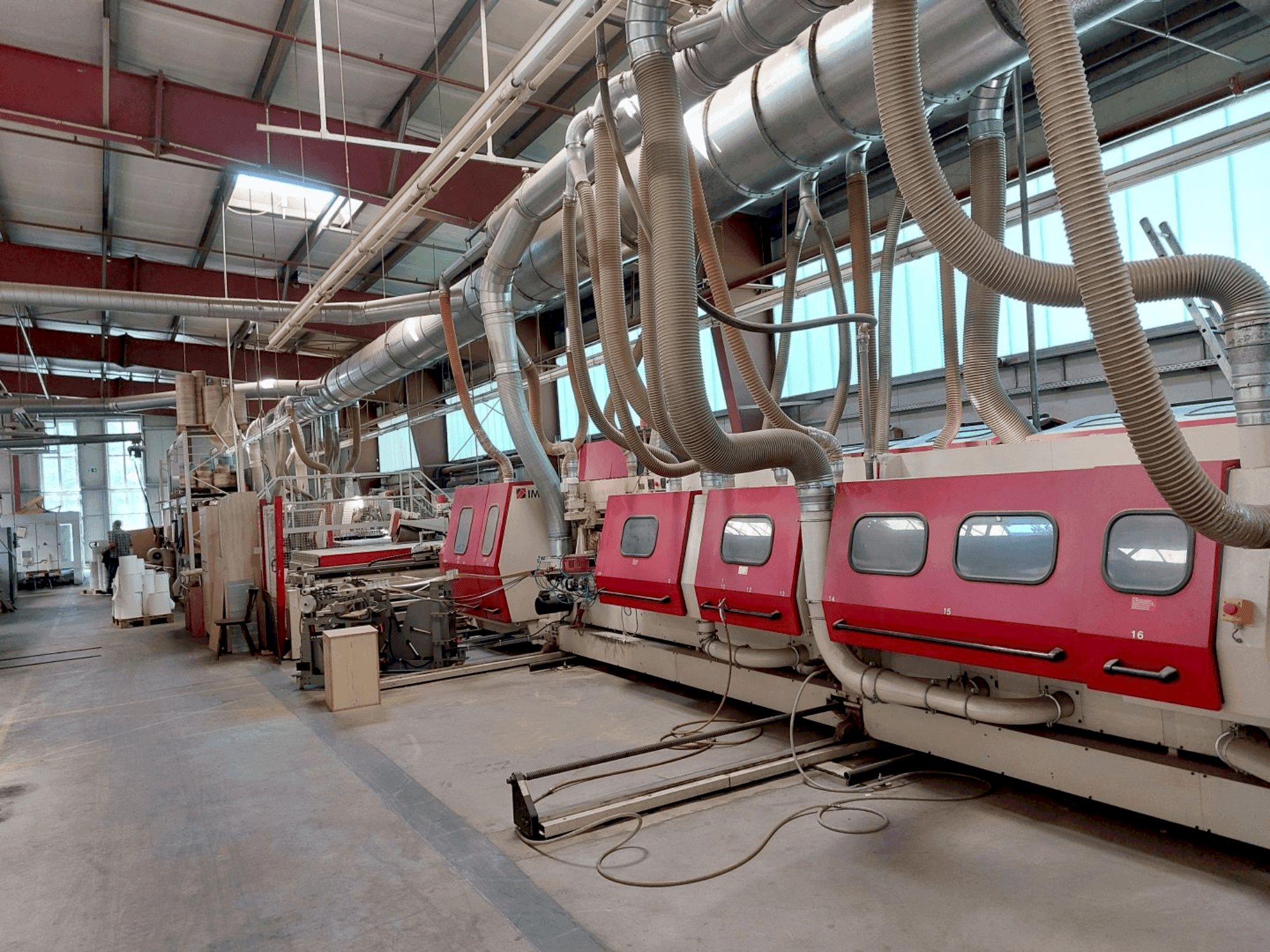 Koneen IMA COMBIMA / K/ II/ R75 / 1075 / V / R3 etunäkymä