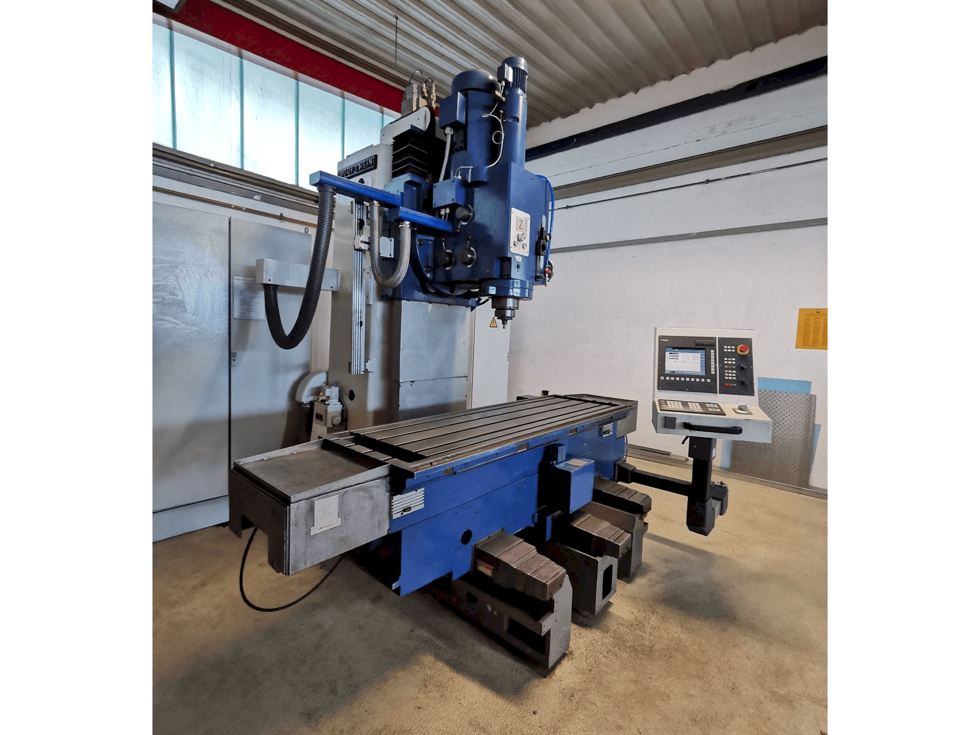 Koneen Droop & Rein FS 100 ke etunäkymä