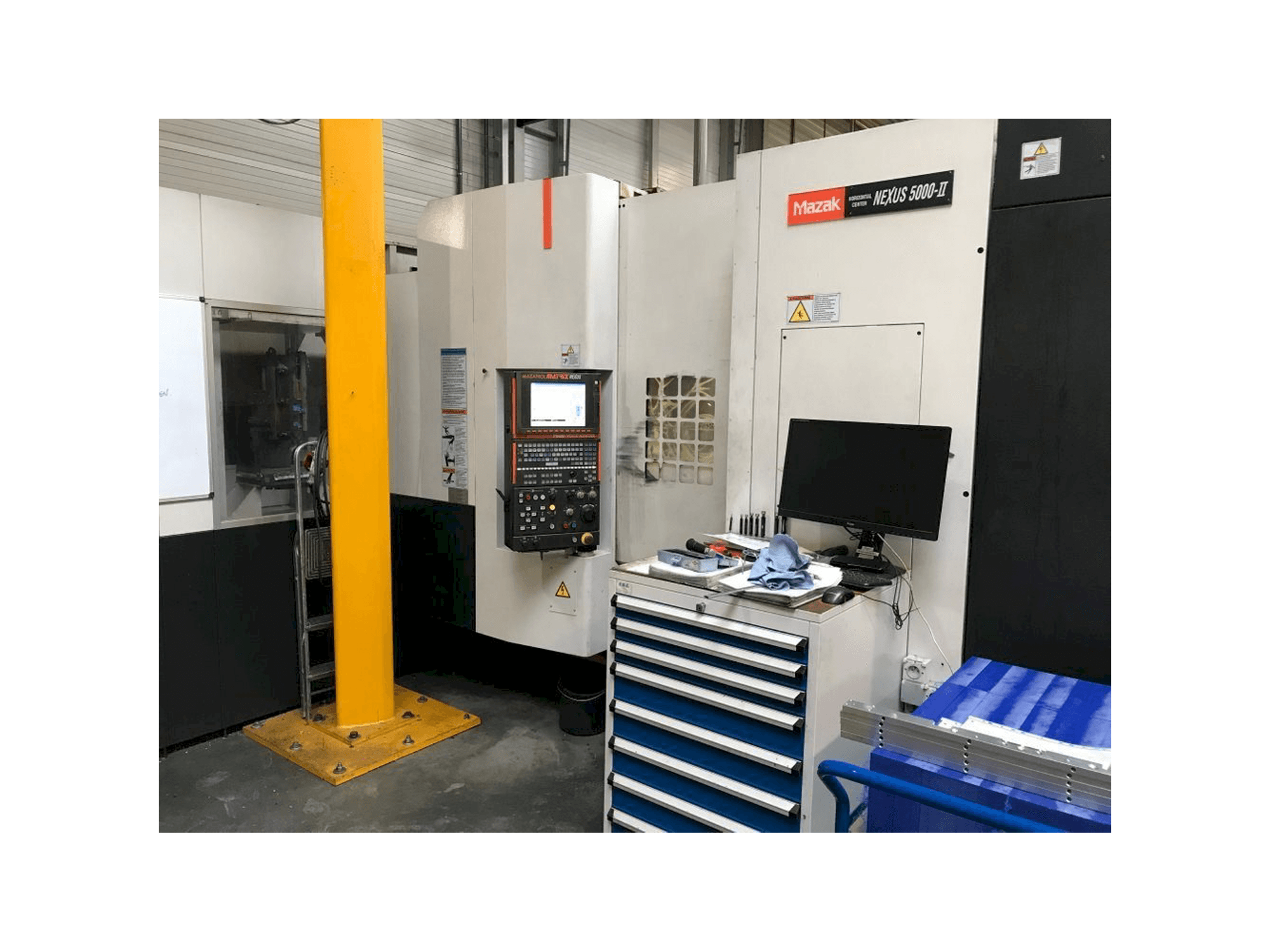Koneen Mazak Nexus 5000-II etunäkymä