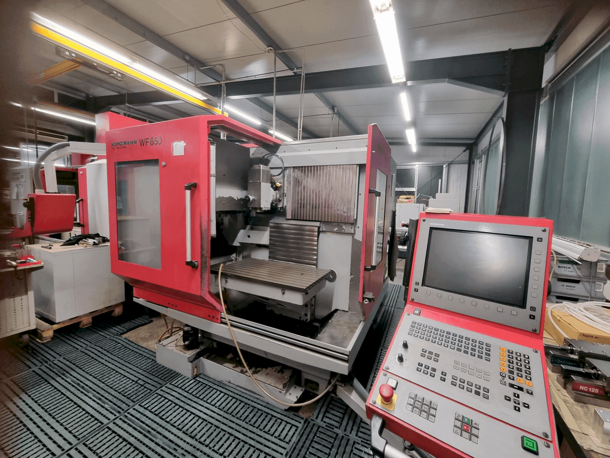 Koneen KUNZMANN WF 650 etunäkymä