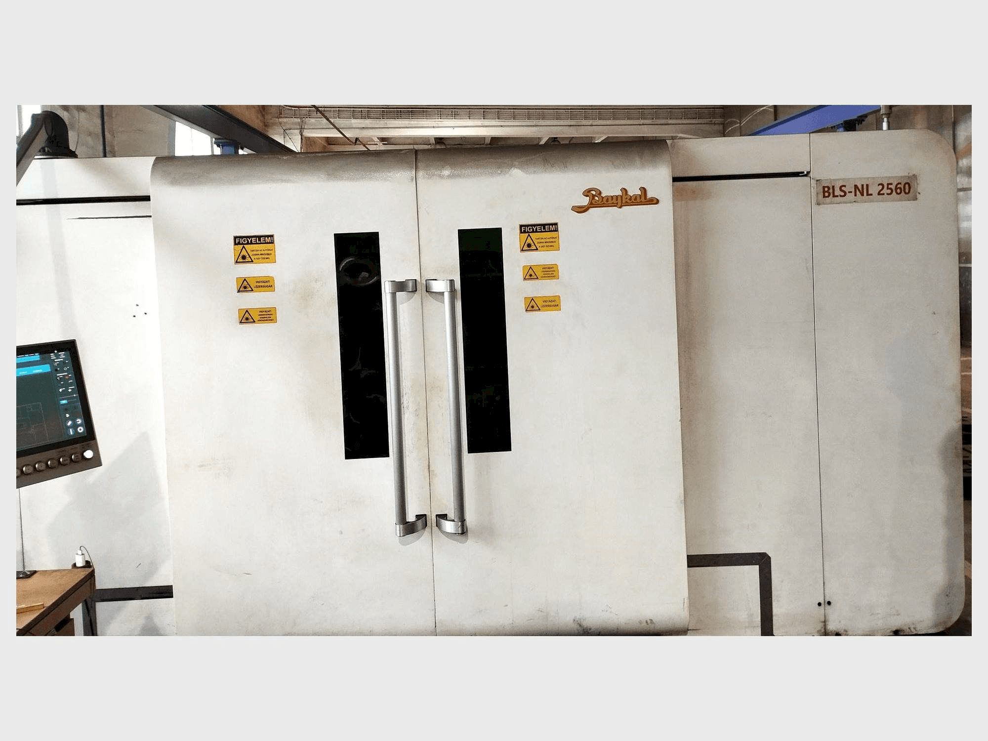 Koneen Baykal BLS-NL 2060 4kW Fiber etunäkymä