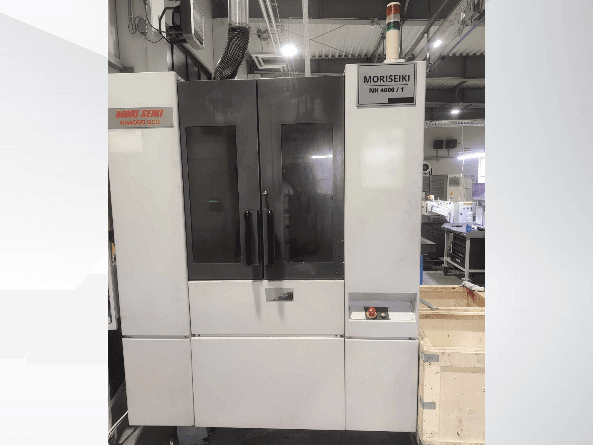 Koneen MORI SEIKI NH 4000 DCG etunäkymä