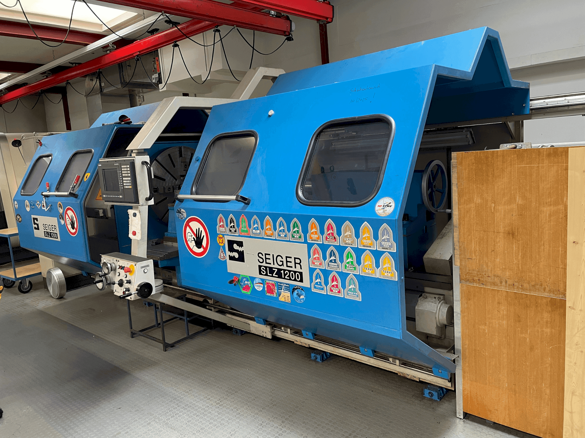 Koneen SEIGER SLZ1200 etunäkymä