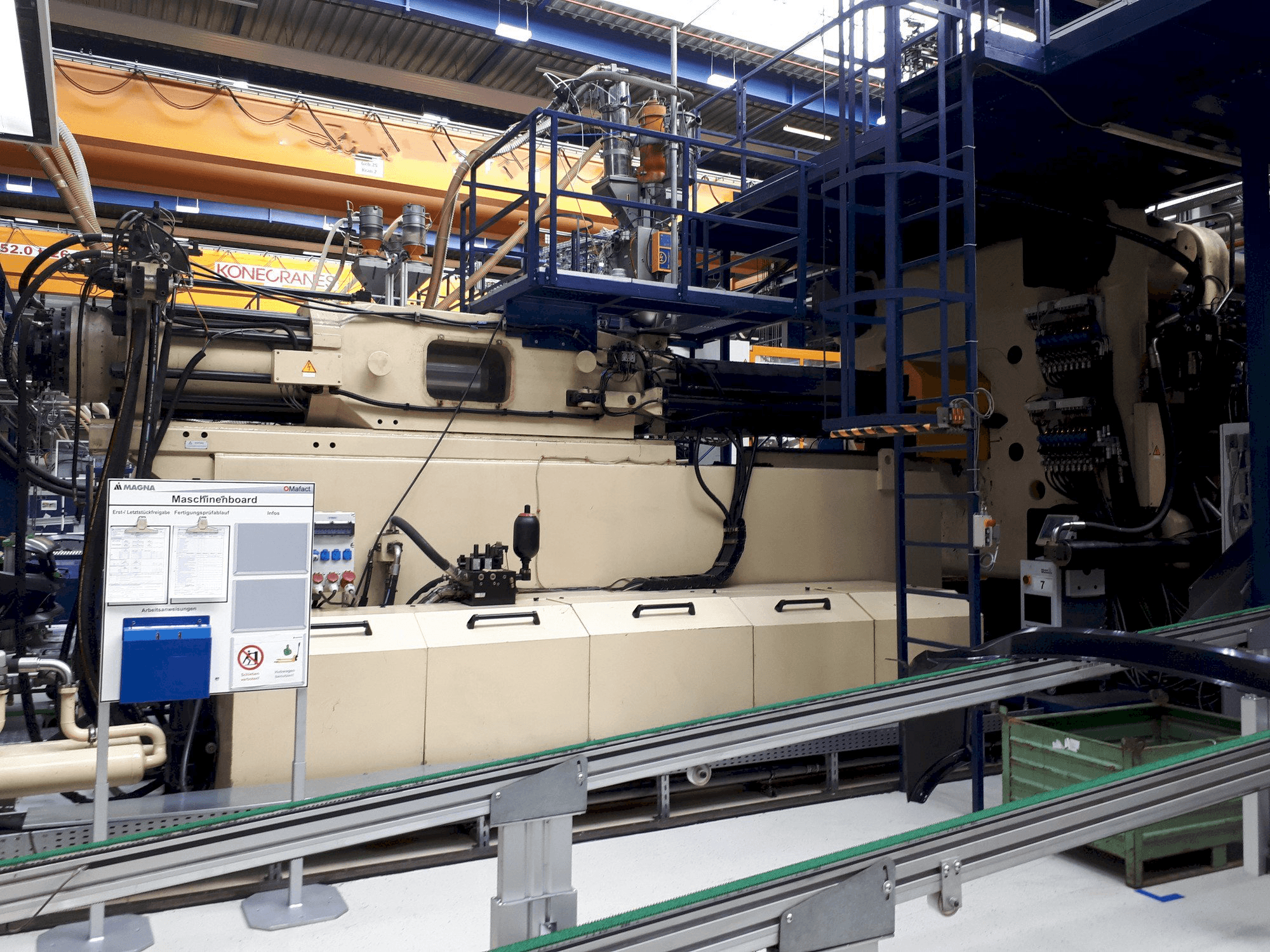 Koneen Husky SGM 3650 etunäkymä