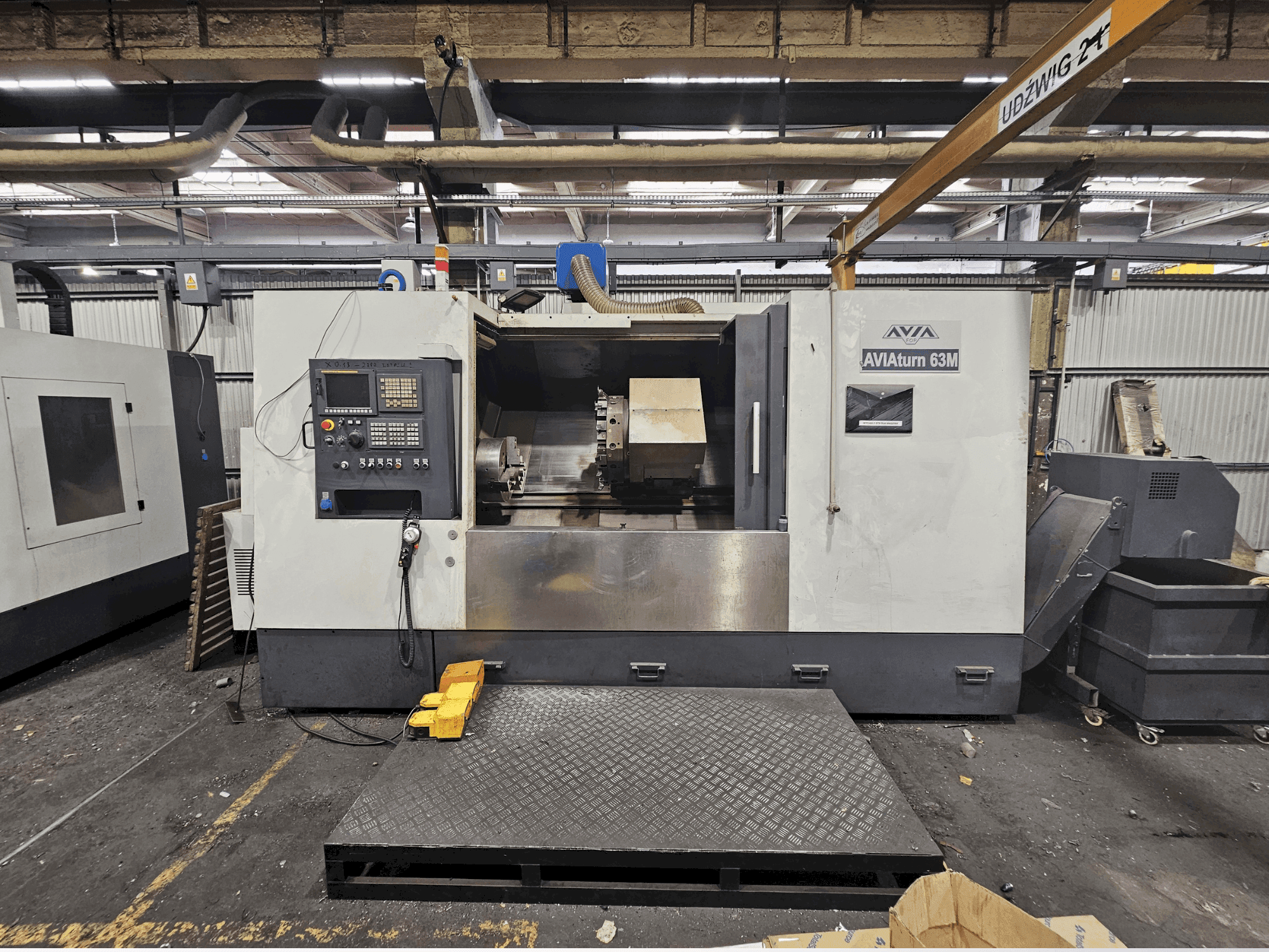 Koneen Avia Turn 63M etunäkymä