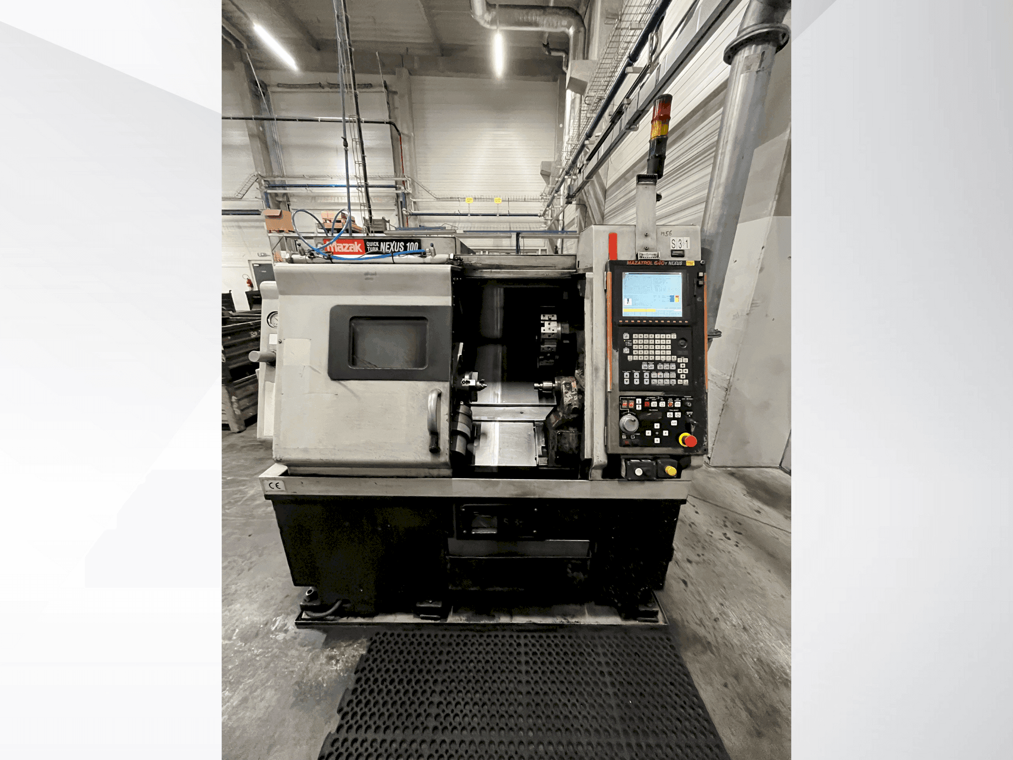 Koneen Mazak Quick Turn Nexus 100 etunäkymä
