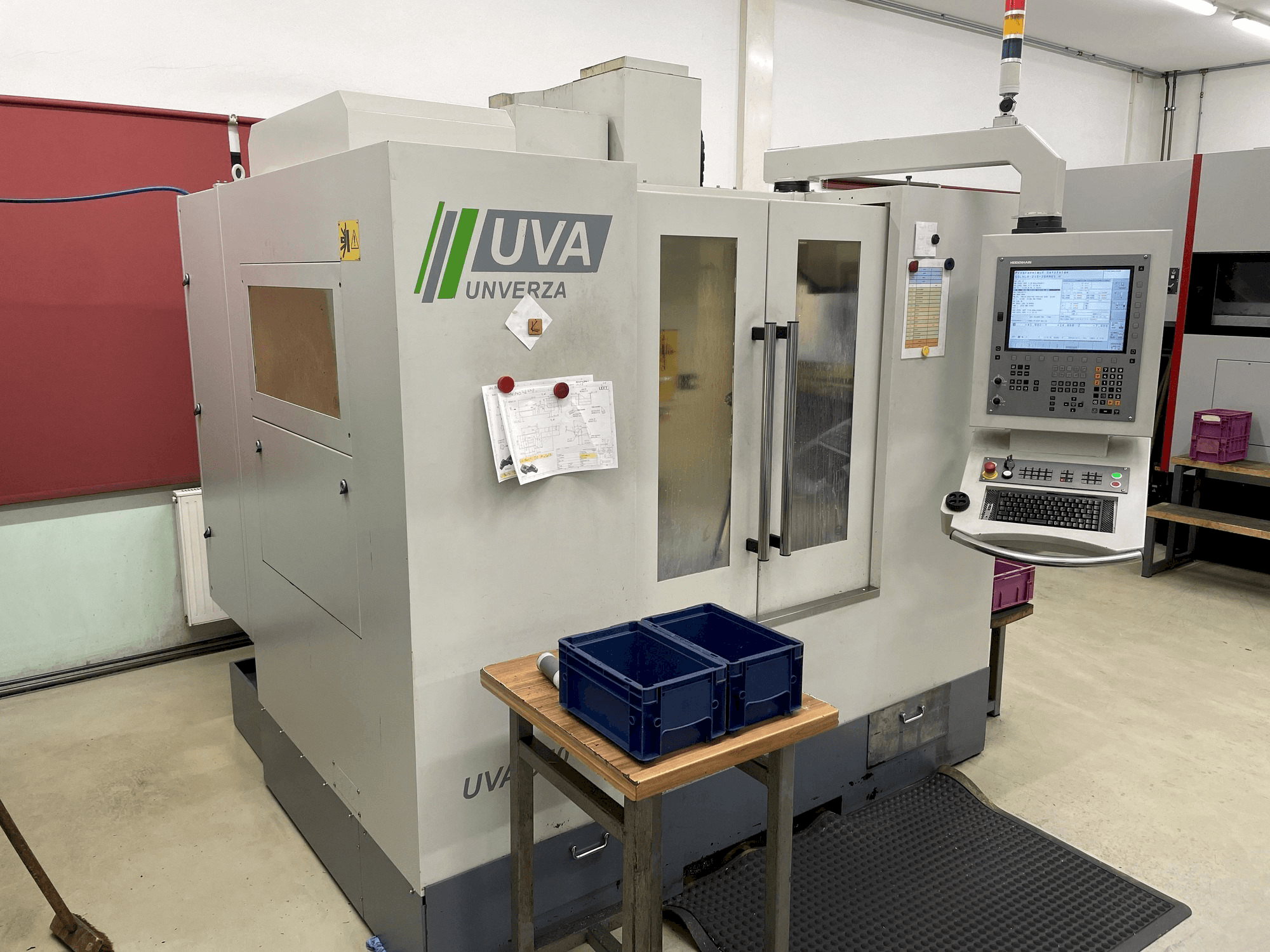 Koneen HOMMEL UNVERZAGT UVA 550 Plus etunäkymä