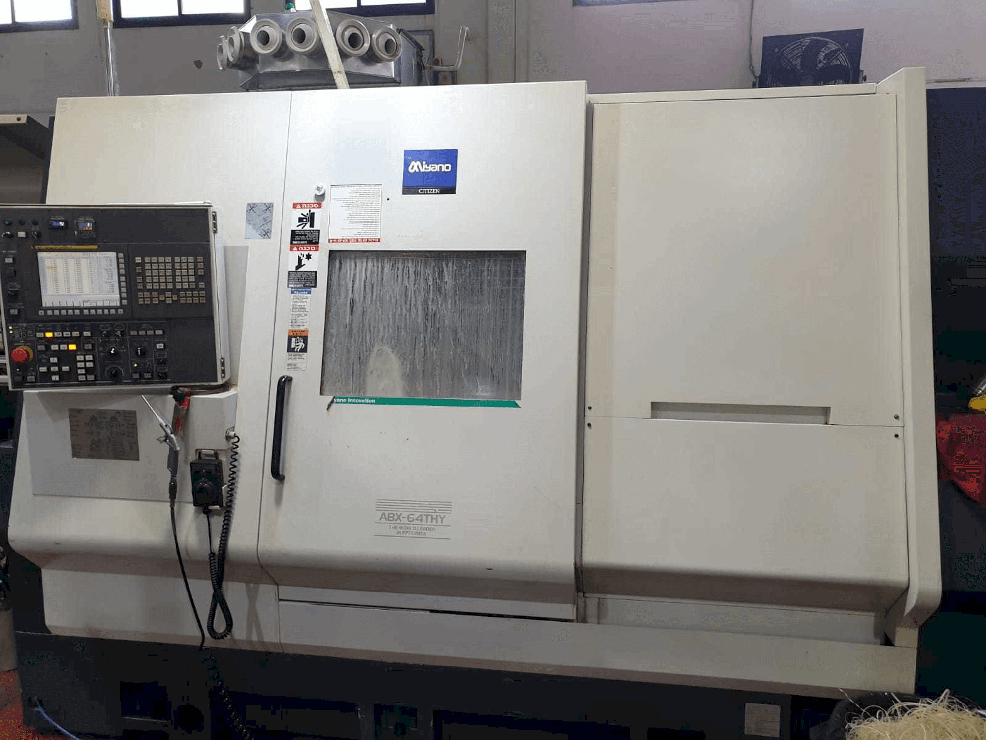 Koneen Miyano ABX-64THY etunäkymä