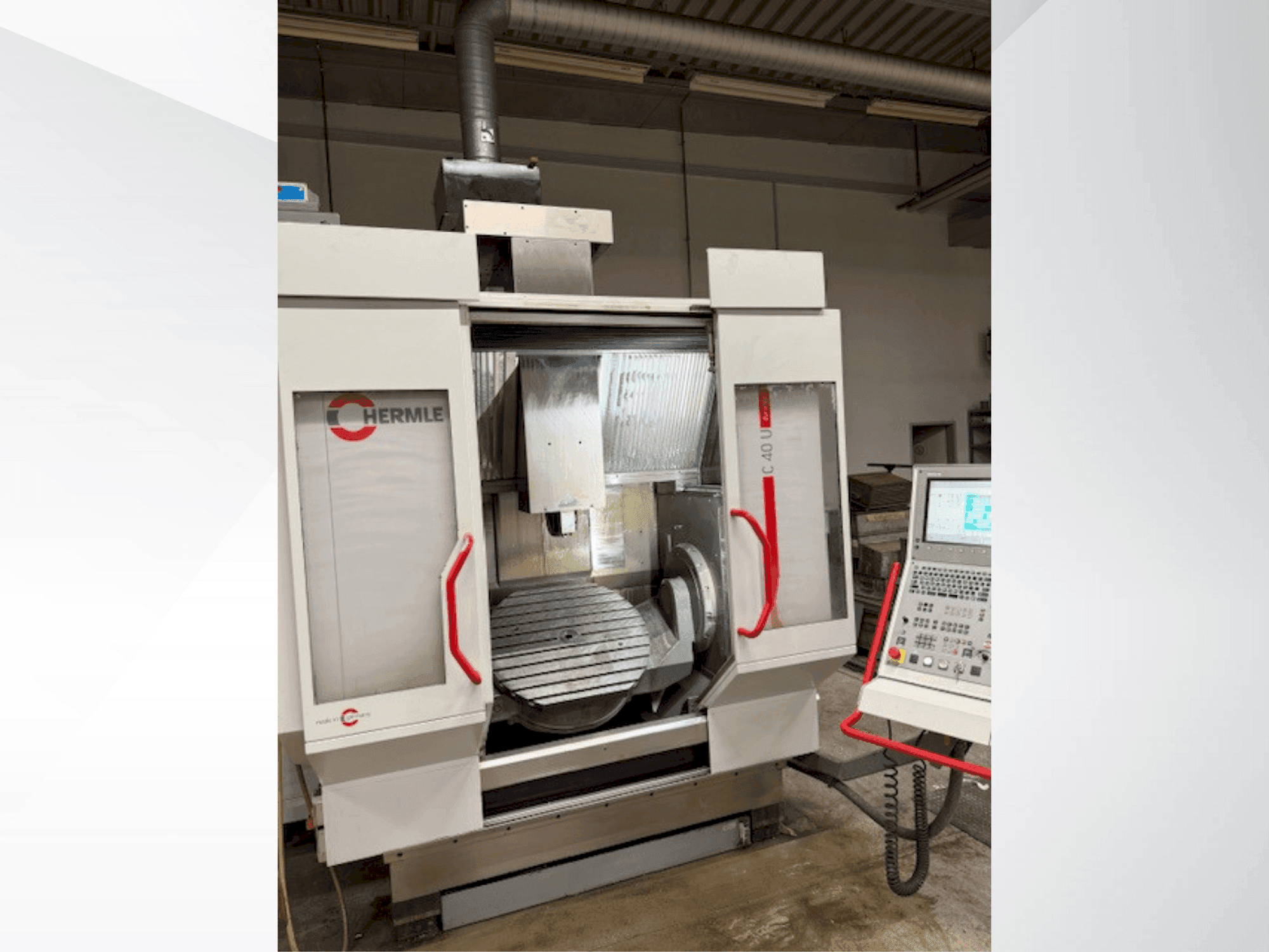 Koneen HERMLE C40 Dynamic etunäkymä
