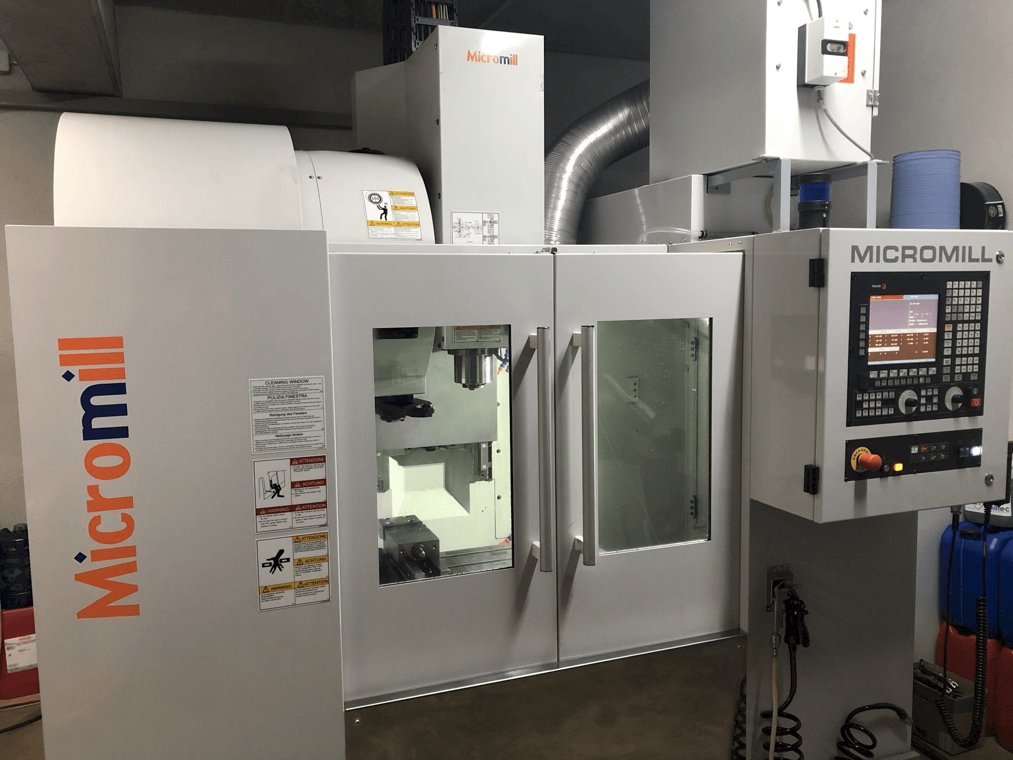 Koneen Micromill MM 430 etunäkymä