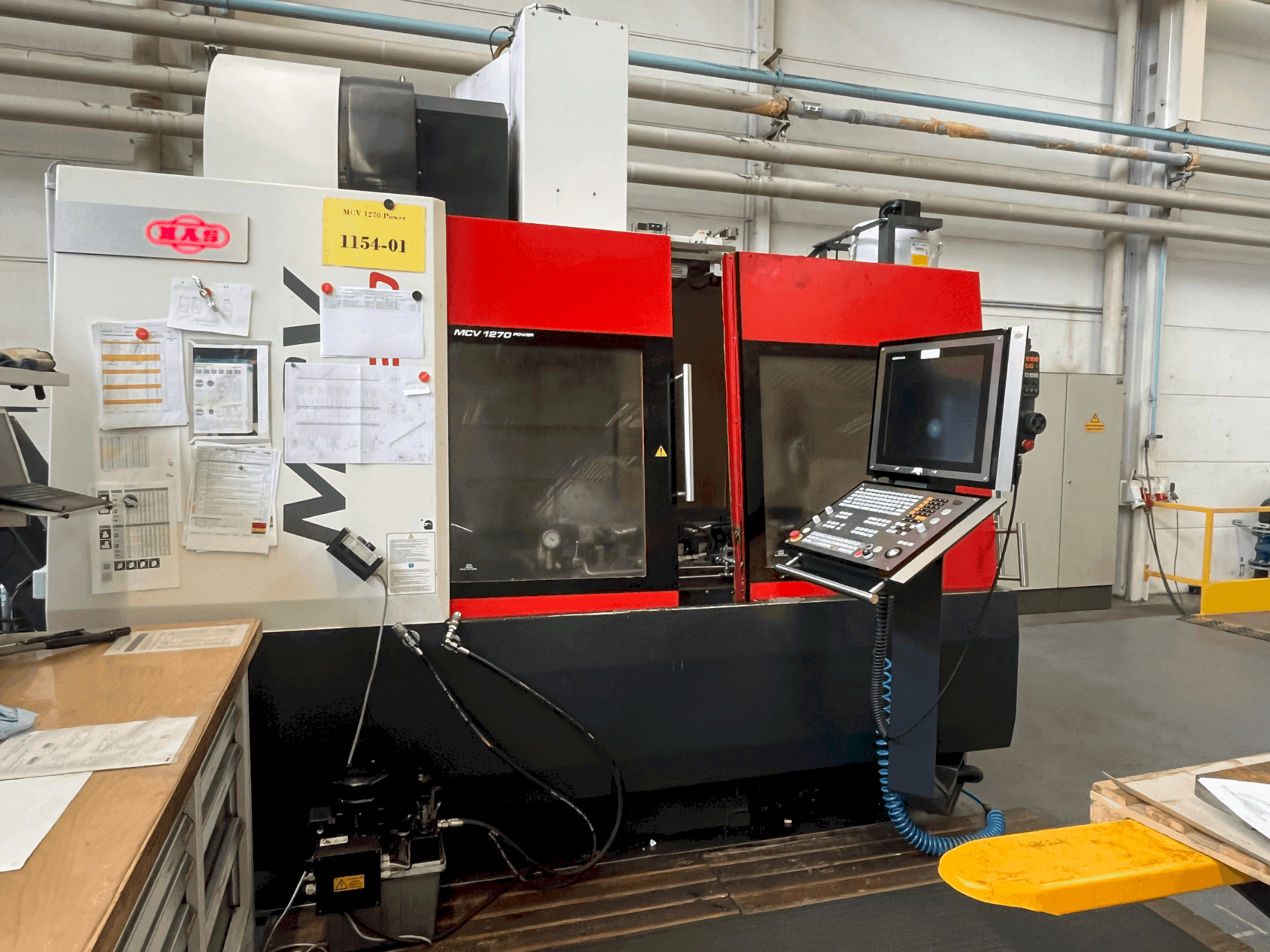 Koneen MAS MCV 1270 Power etunäkymä