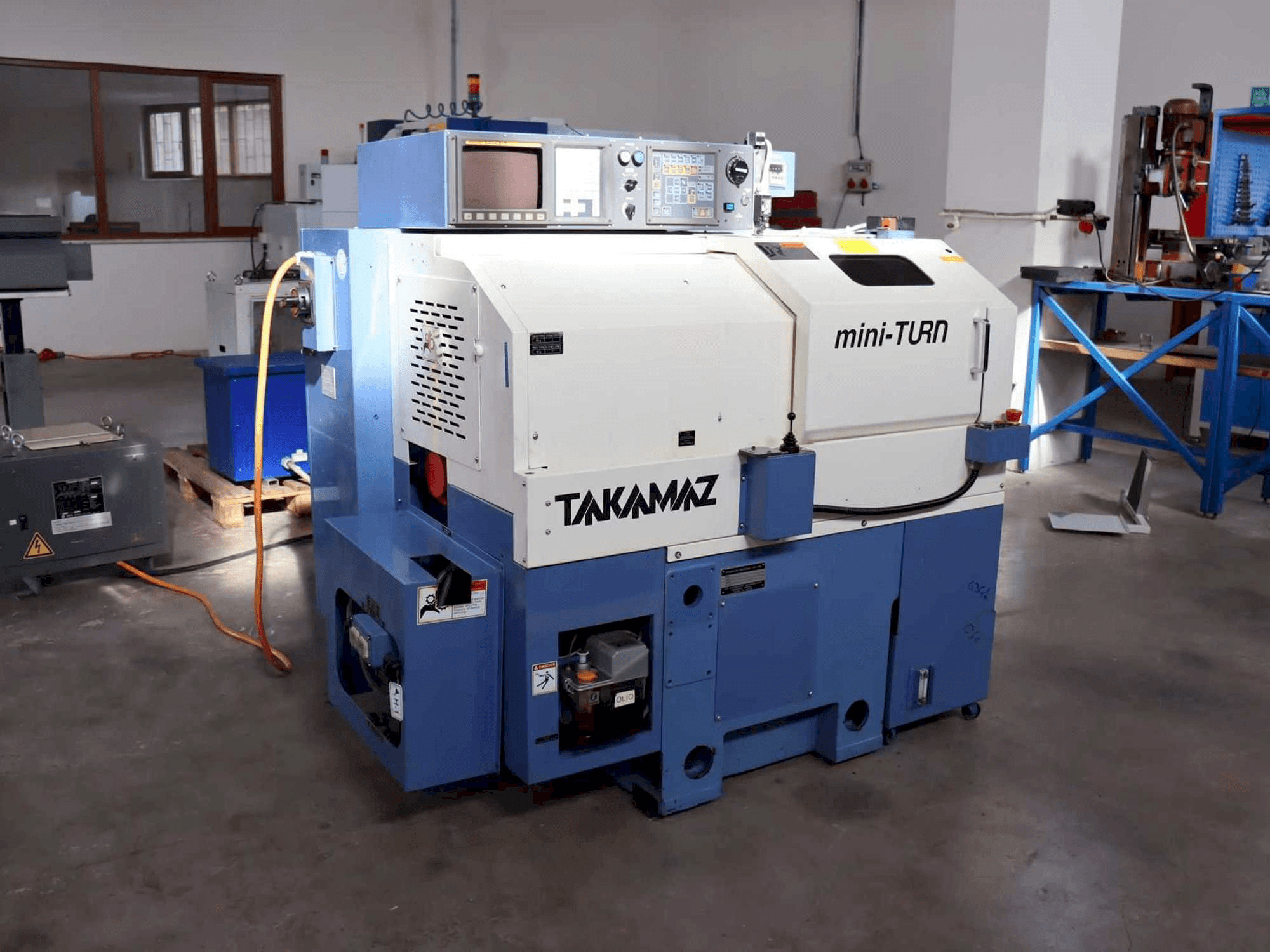 Koneen Takamaz mini-Turn etunäkymä