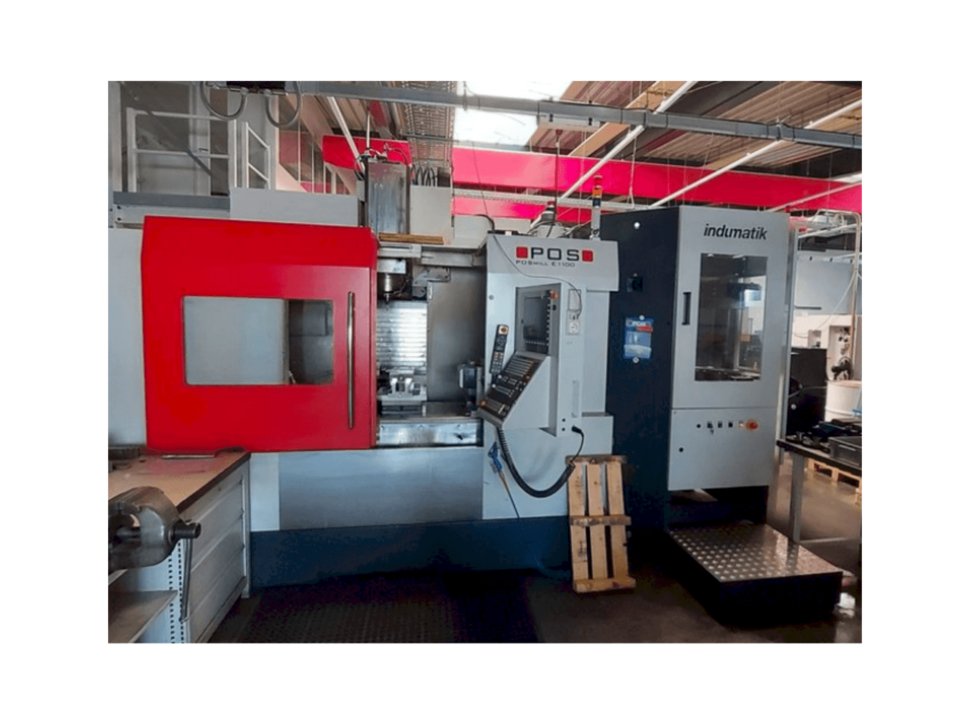 Koneen POSmill POS E1100 etunäkymä