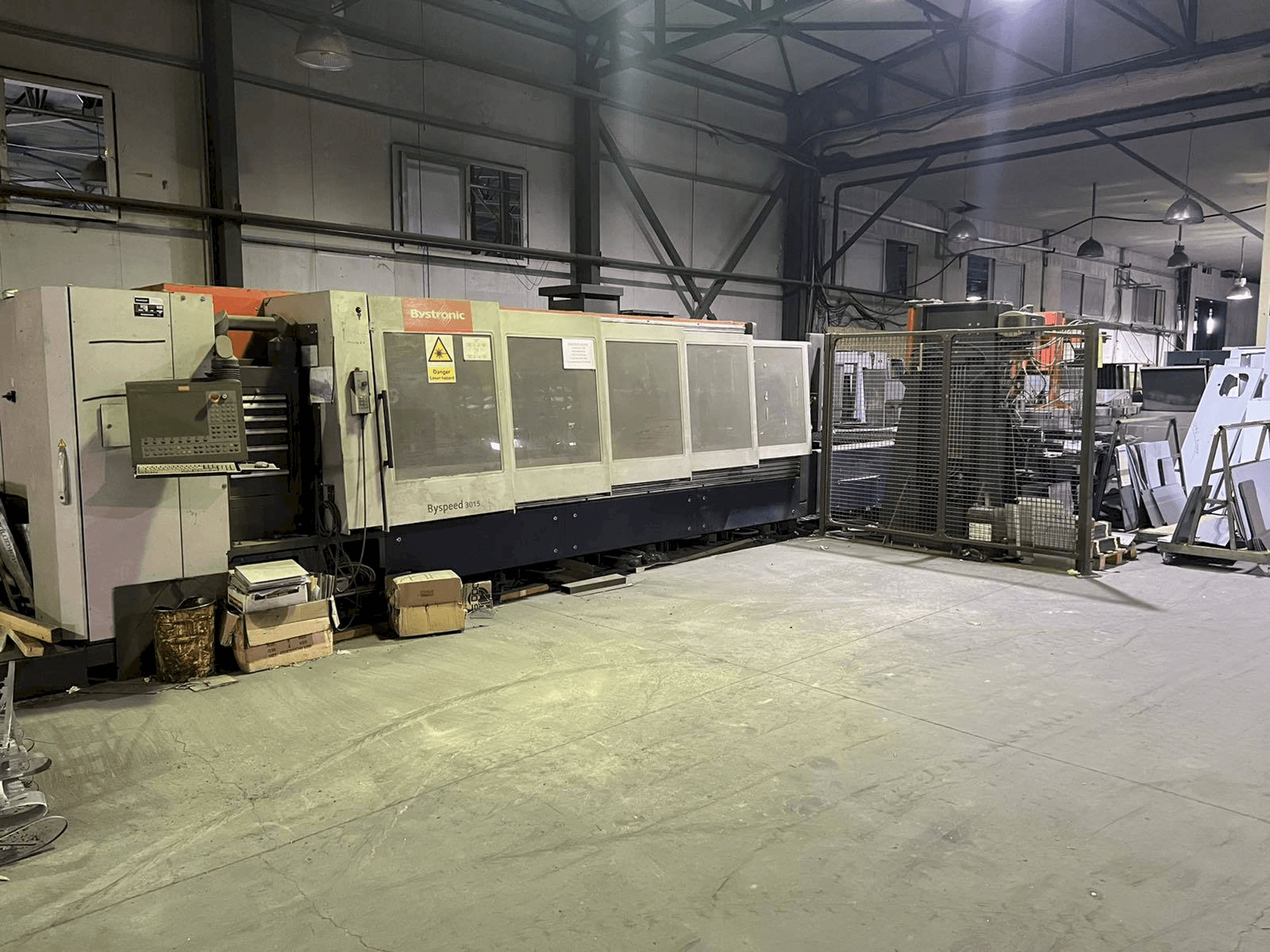 Koneen Bystronic Byspeed 3015 etunäkymä