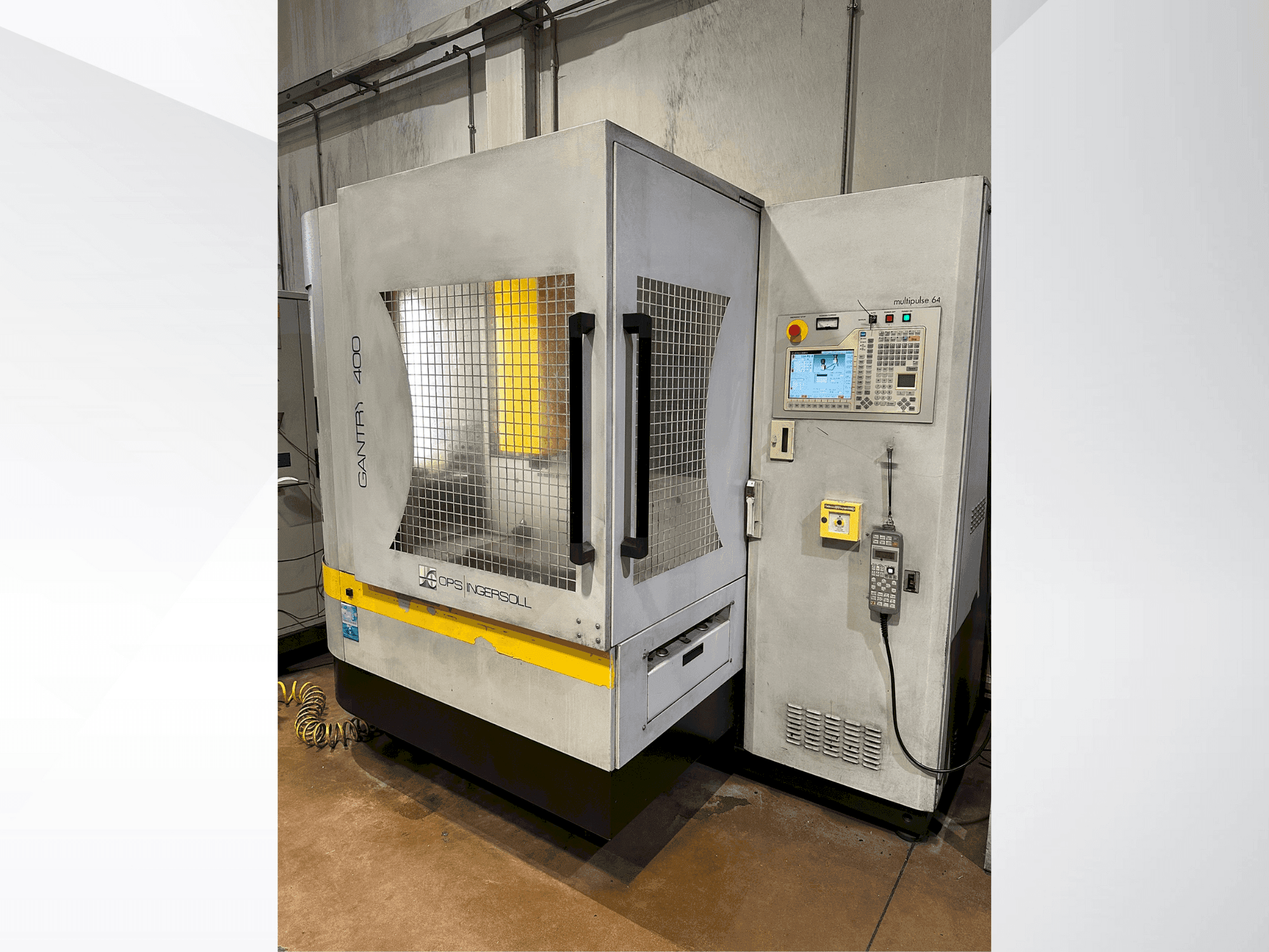 Koneen INGERSOLL Gantry 400 etunäkymä