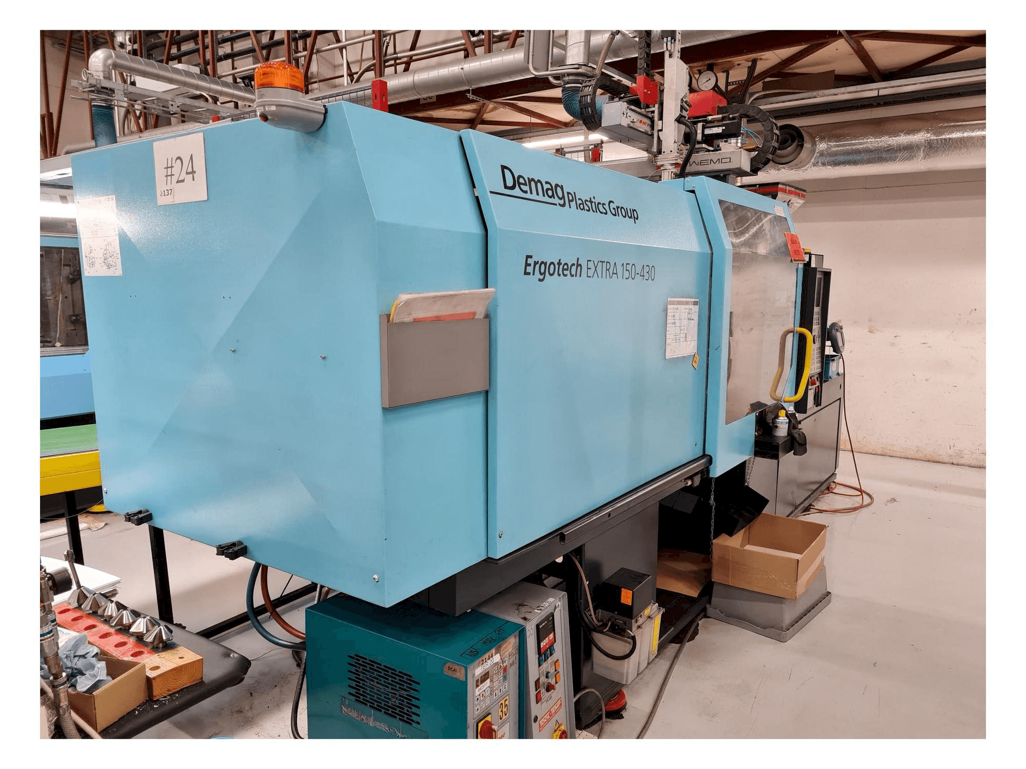 Koneen DEMAG Ergotech EXTRA 150-430 etunäkymä