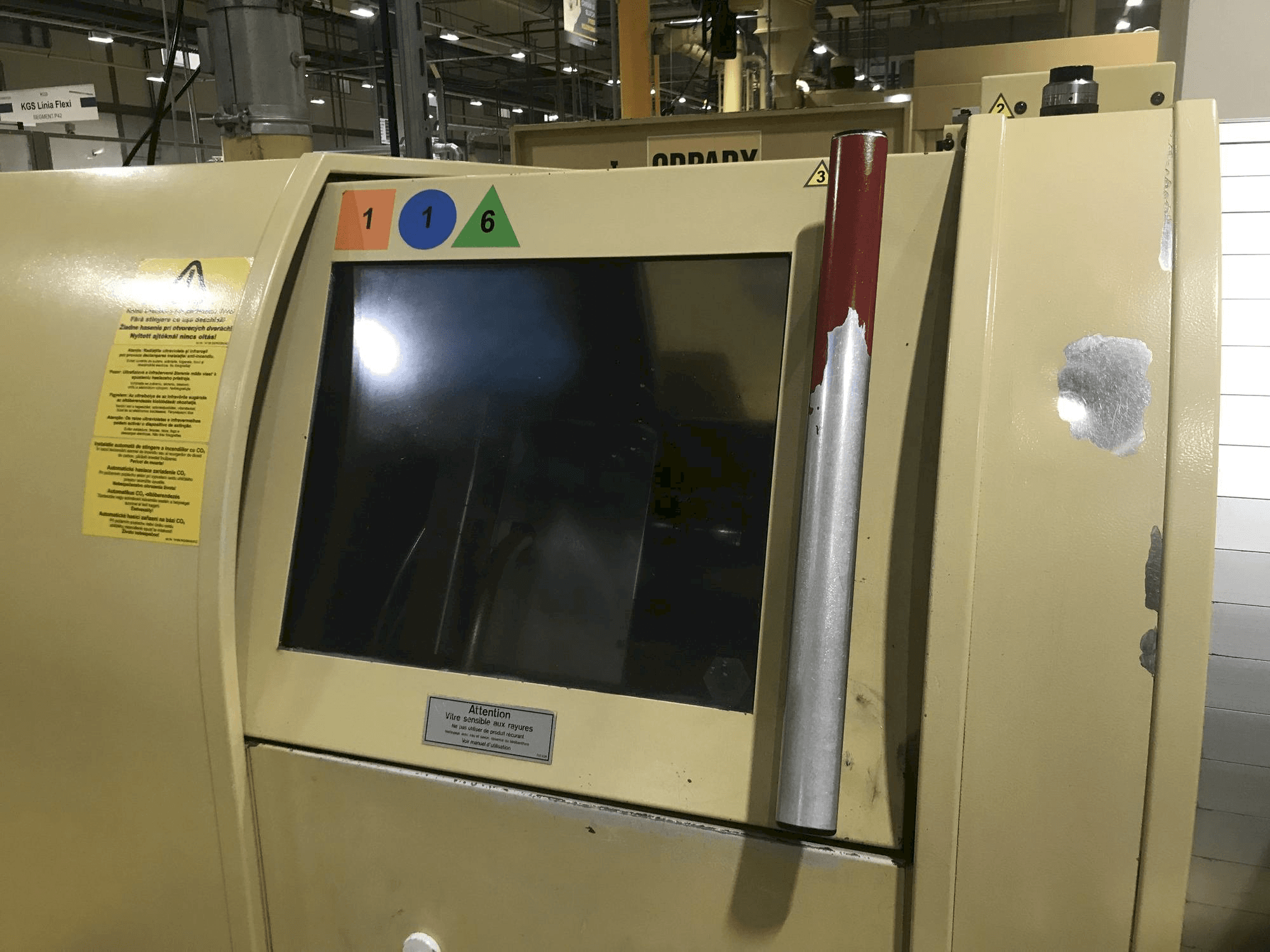 Koneen TRAUB TNL 26 K etunäkymä