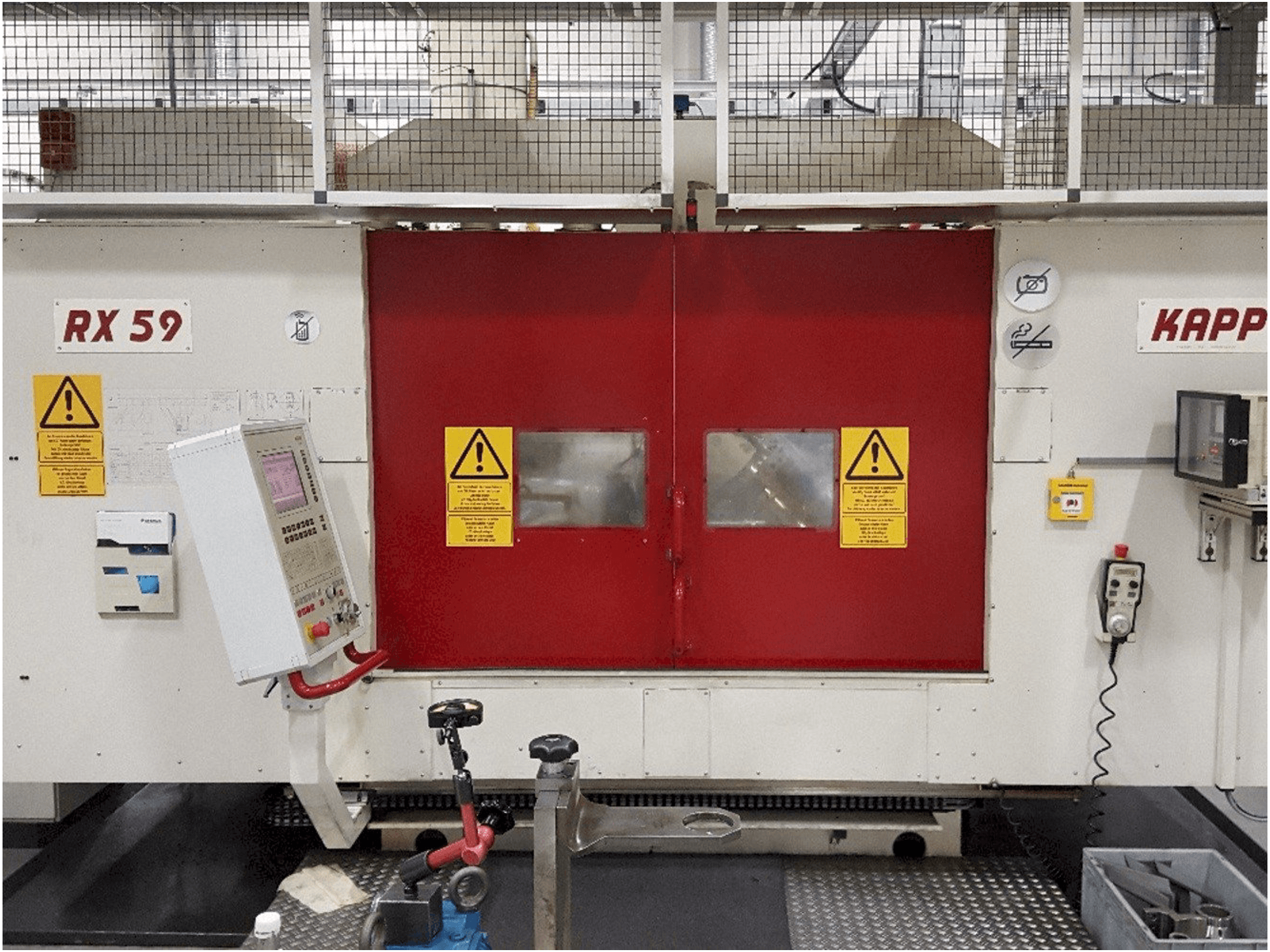 Koneen Kapp RX59 etunäkymä