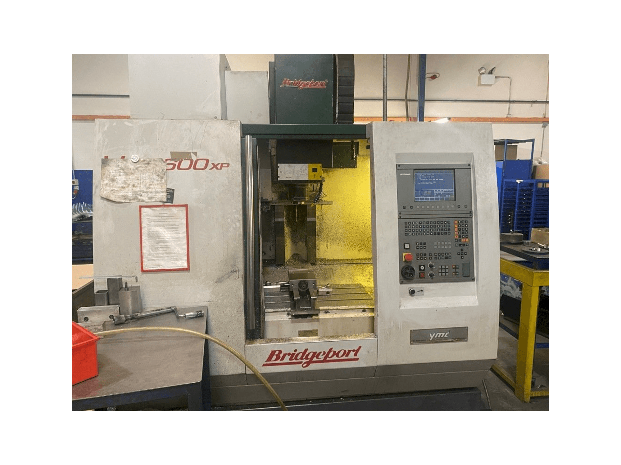 Koneen Bridgeport VMC 600XP etunäkymä