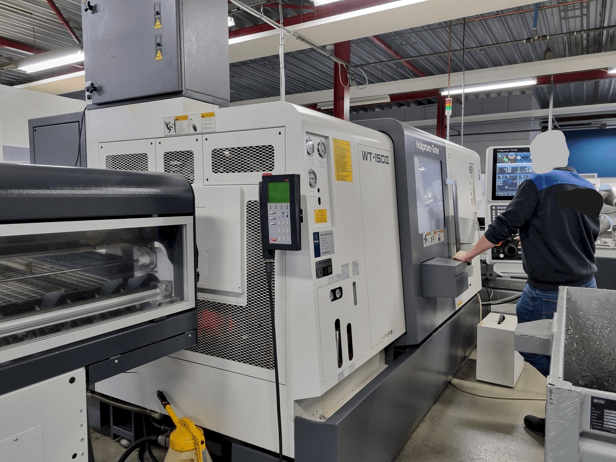 Koneen NAKAMURA-TOME WT-150II etunäkymä