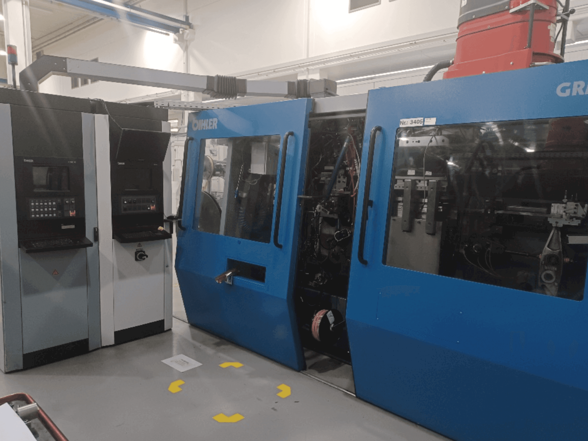 Koneen Bihler GRM 80E etunäkymä