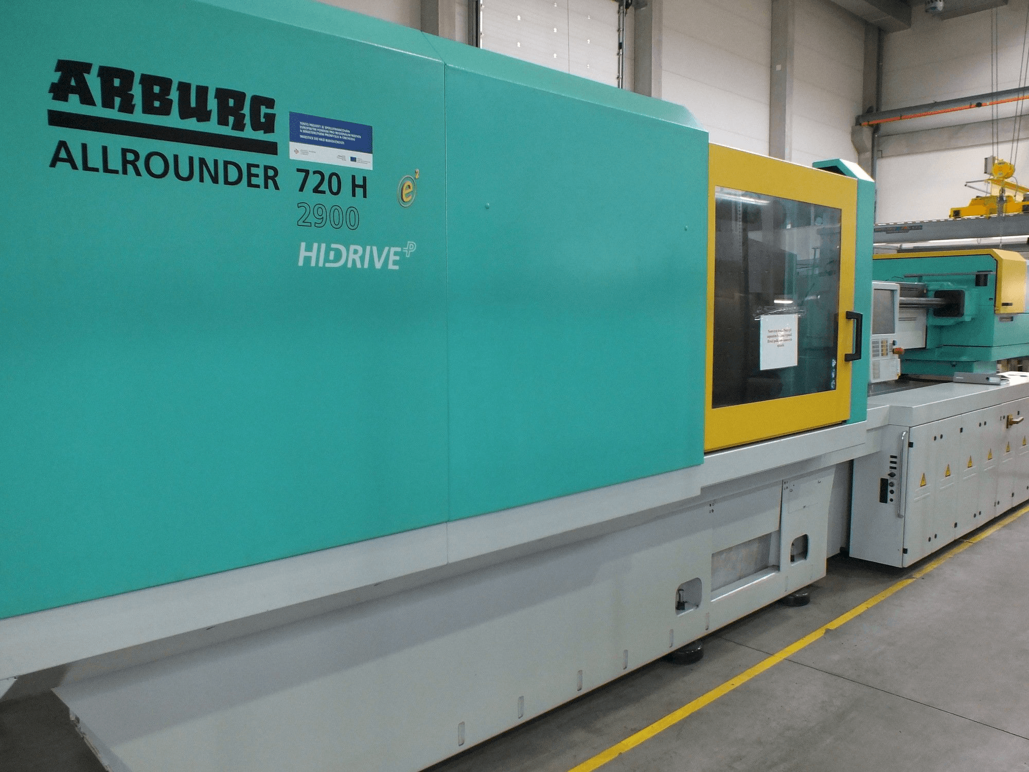 Koneen Arburg Allrounder H 2900-3200 Packaging etunäkymä