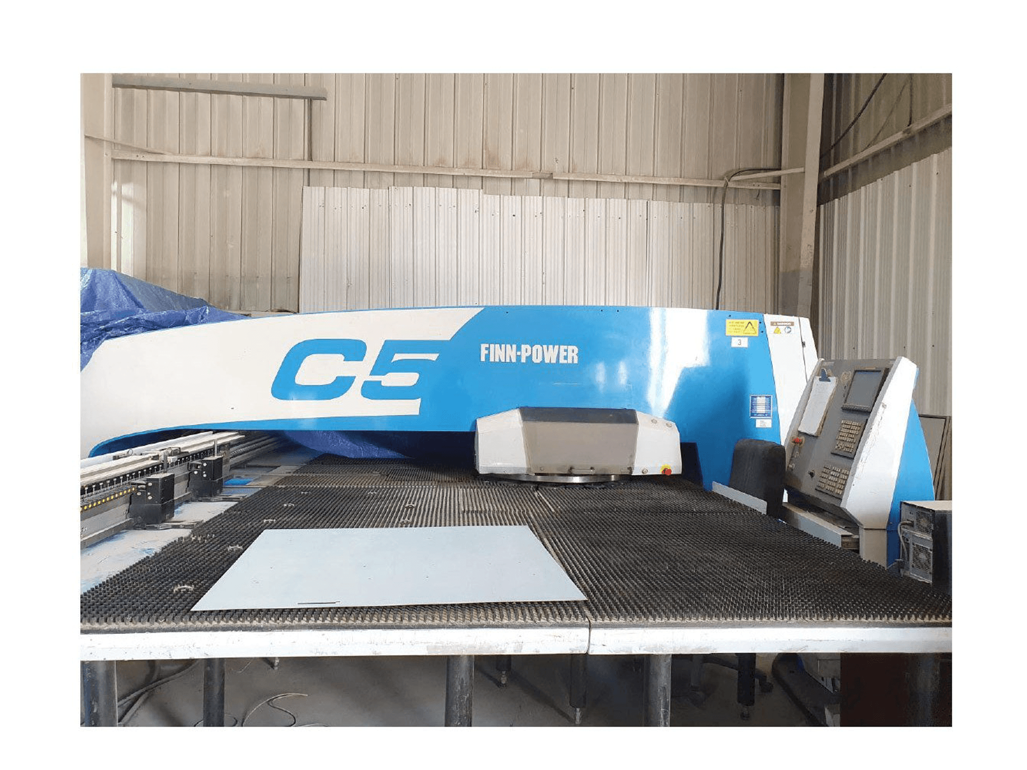 Koneen Finn-Power C5 etunäkymä