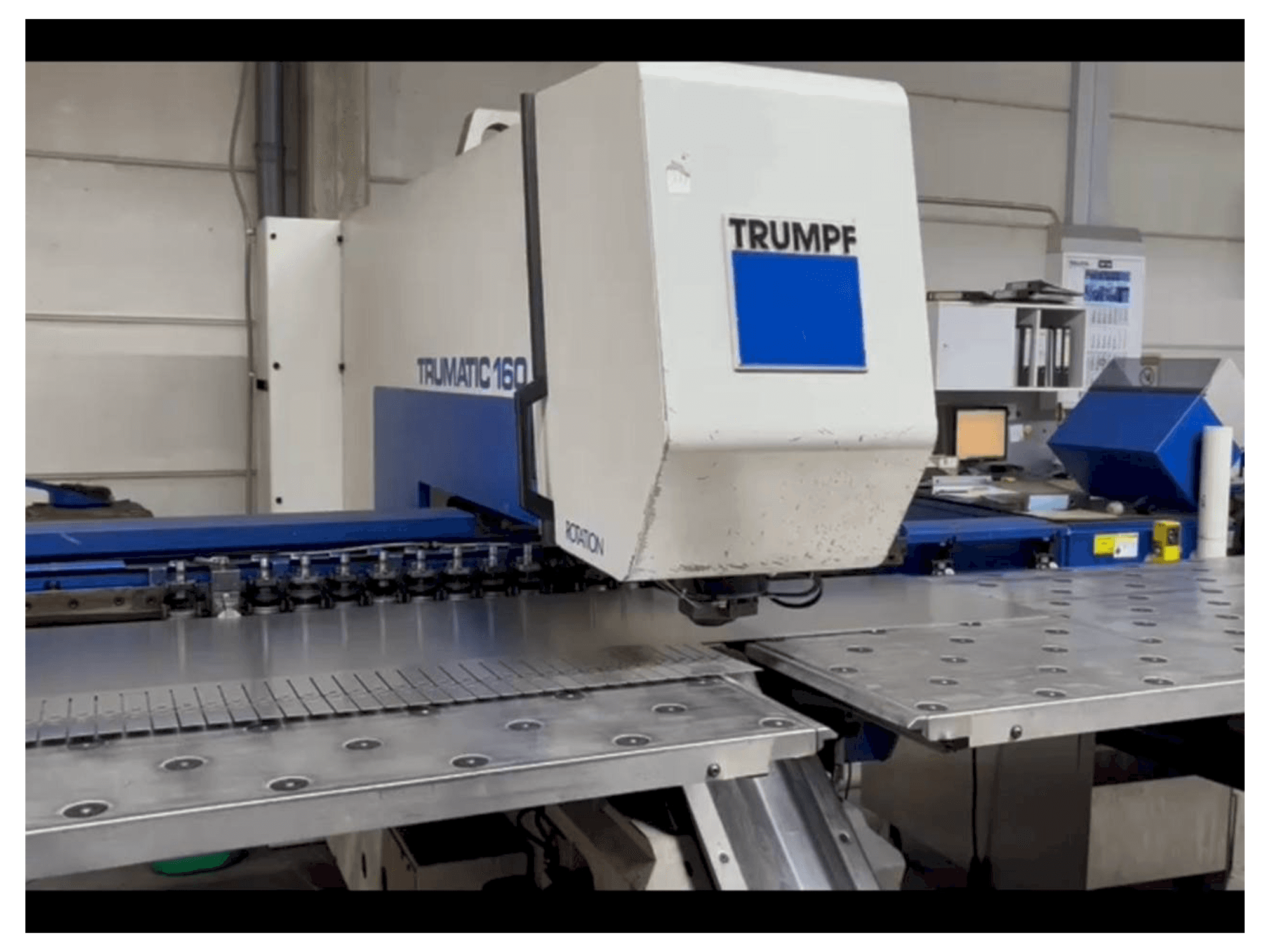 Koneen Trumpf Trumatic 160 etunäkymä