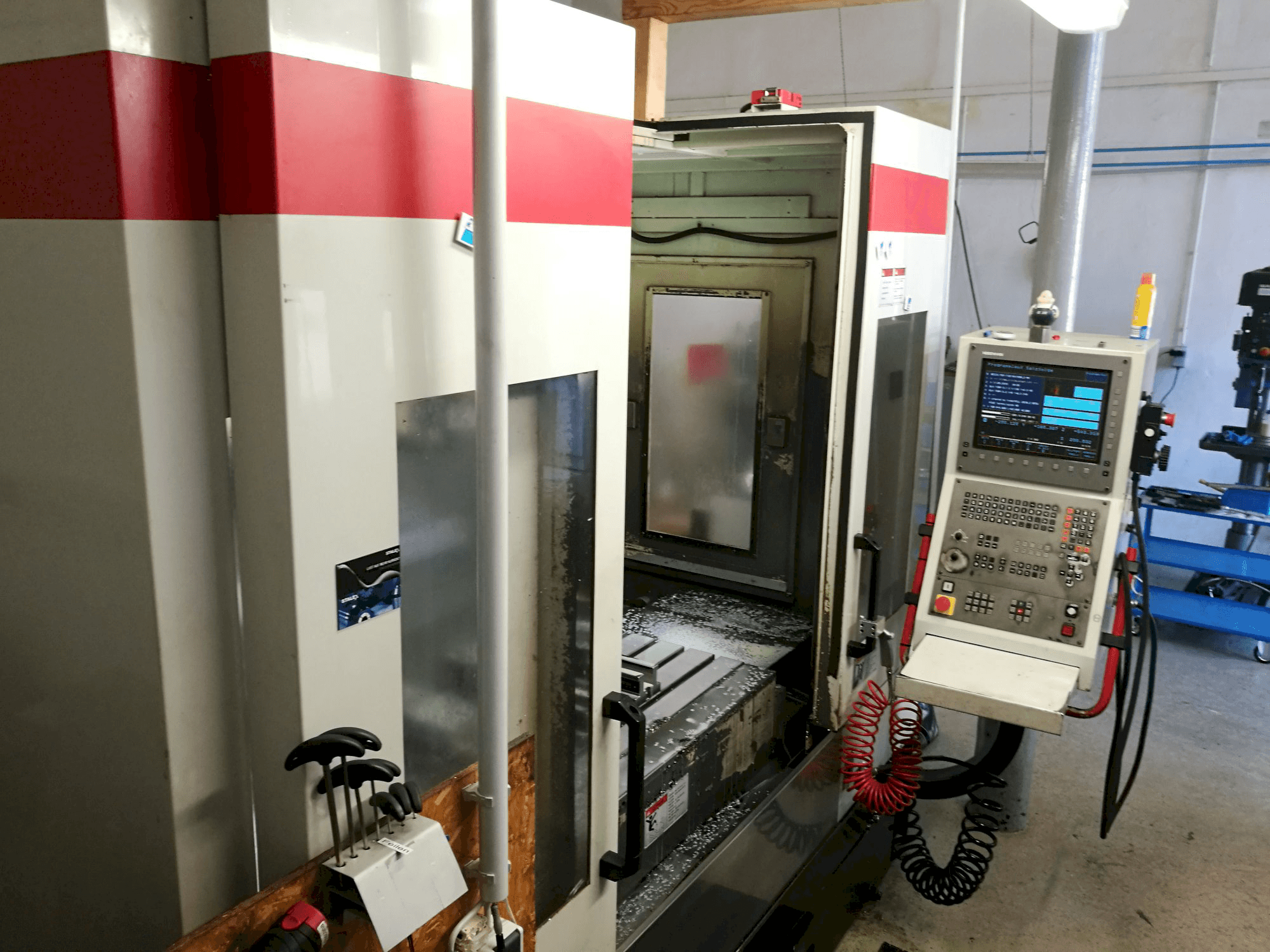 Koneen Quaser vasen näkymä MV 204 II E