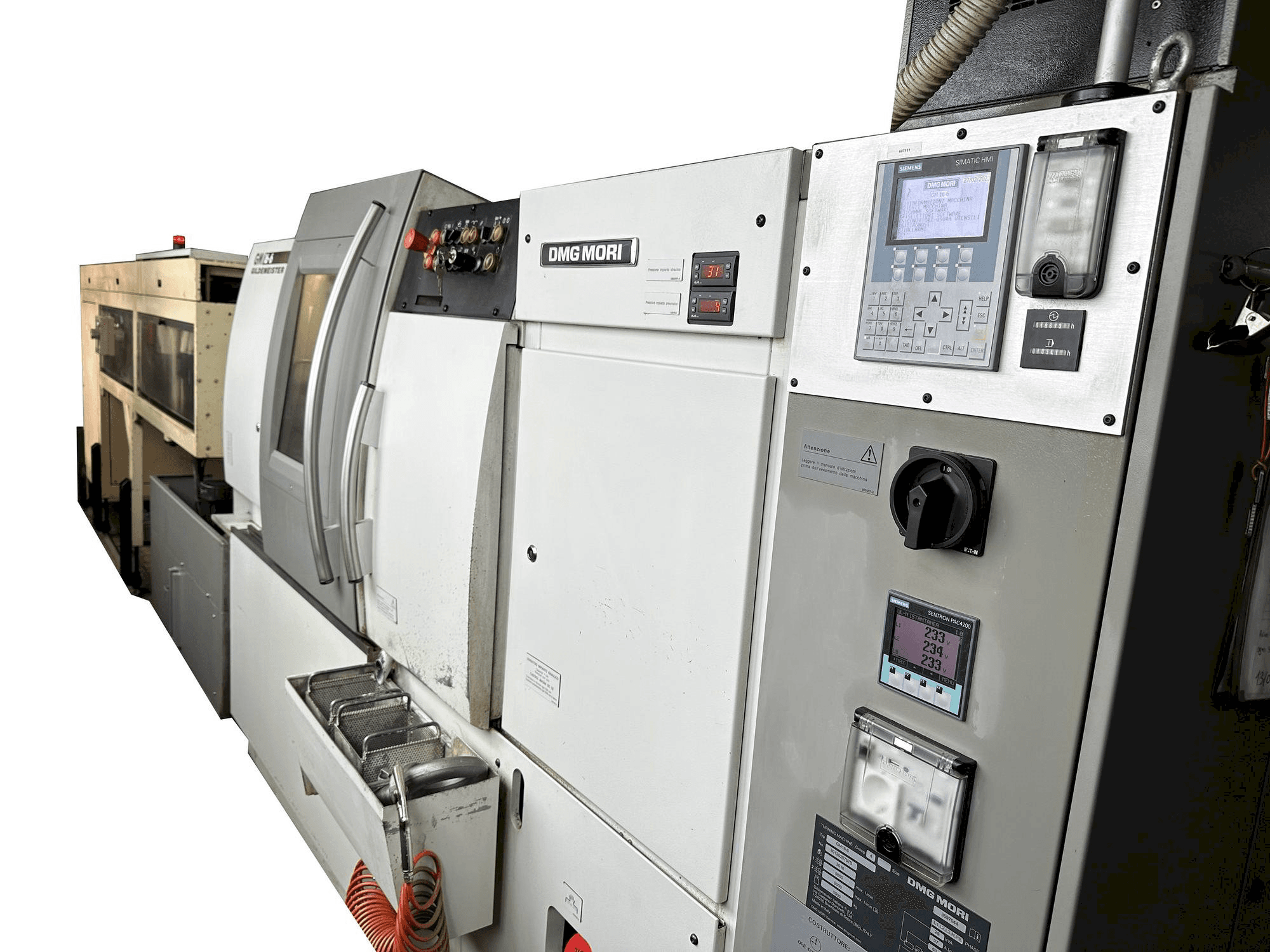 Koneen DMG MORI GILDEMEISTER GM 16-6AC etunäkymä