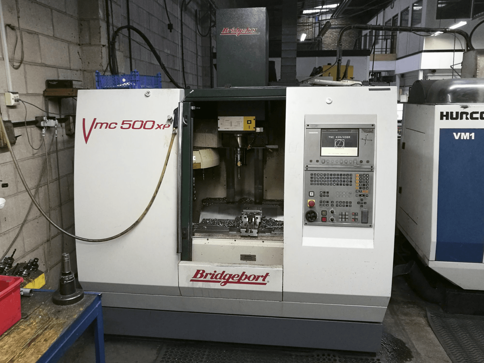 Koneen Bridgeport oikea näkymä VMC 500 XP